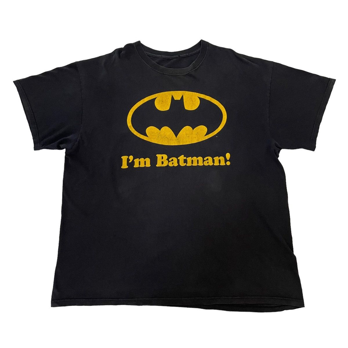 DC Comics 💥 90s BATMAN BIG LOGO TSHIRT Size US XL / EU 56 / 4 - 1 Thumbnail