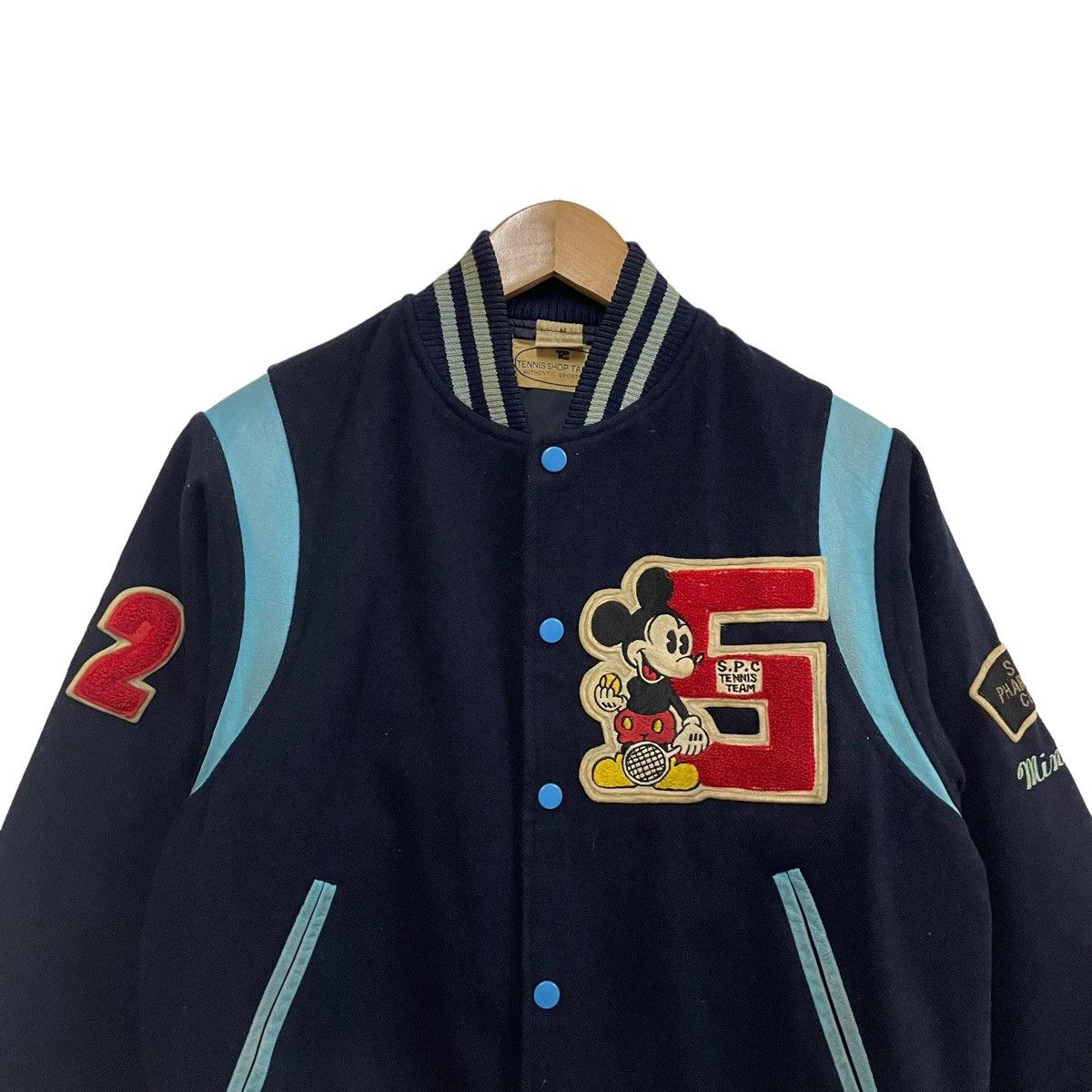 Mickey Mouse 💥80s MICKEY DISNEY WOOL VARSITY JACKET Size US S / EU 44-46 / 1 - 4 Thumbnail