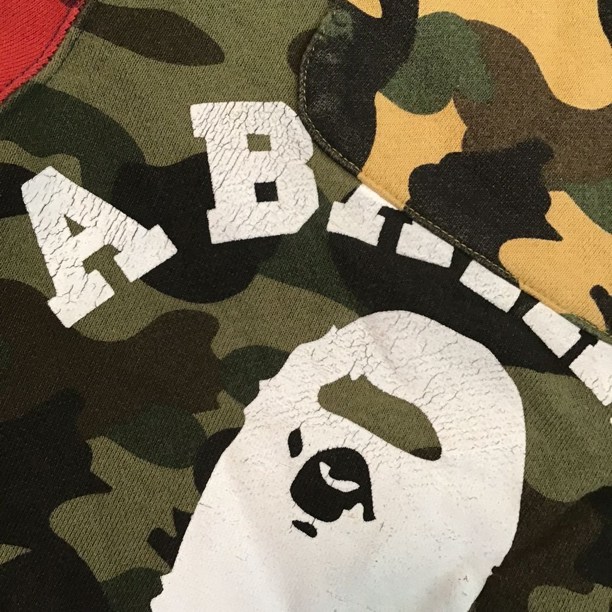 Bape BAPE Mix camo College logo sweat shorts a bathing ape★size L Size US 34 / EU 50 - 5 Thumbnail