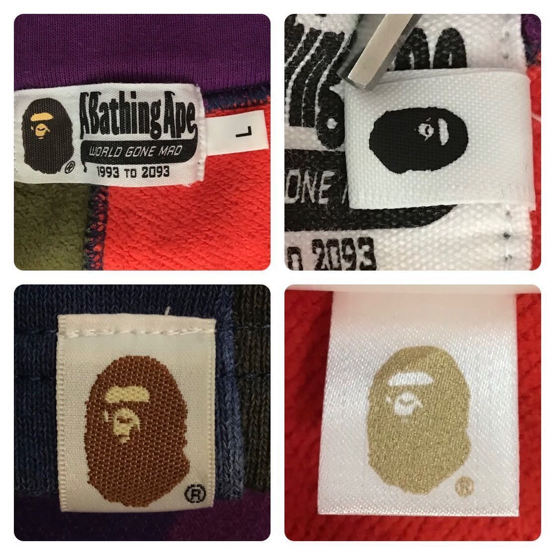 Bape BAPE Mix camo College logo sweat shorts a bathing ape★size L Size US 34 / EU 50 - 9 Thumbnail