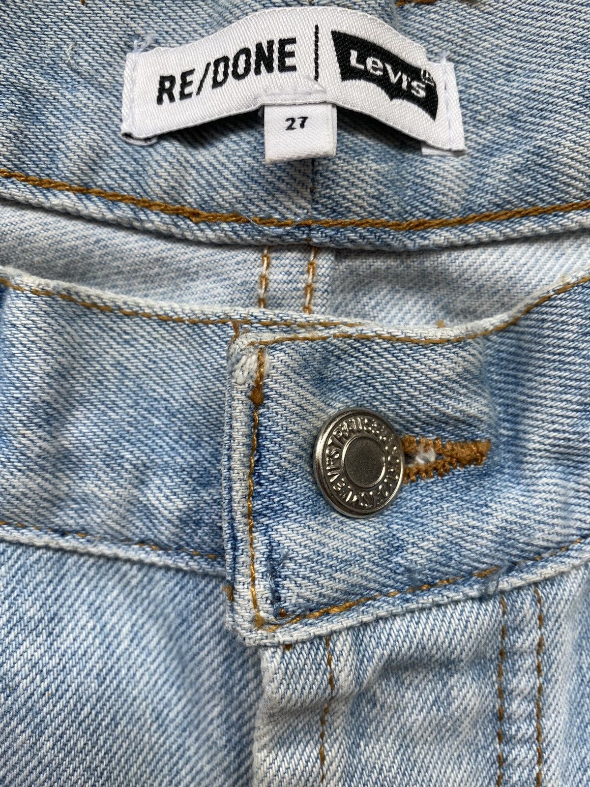 Levi's Re/Done x levi’s relax Straight fit made in usa Size US 31 - 3 Thumbnail
