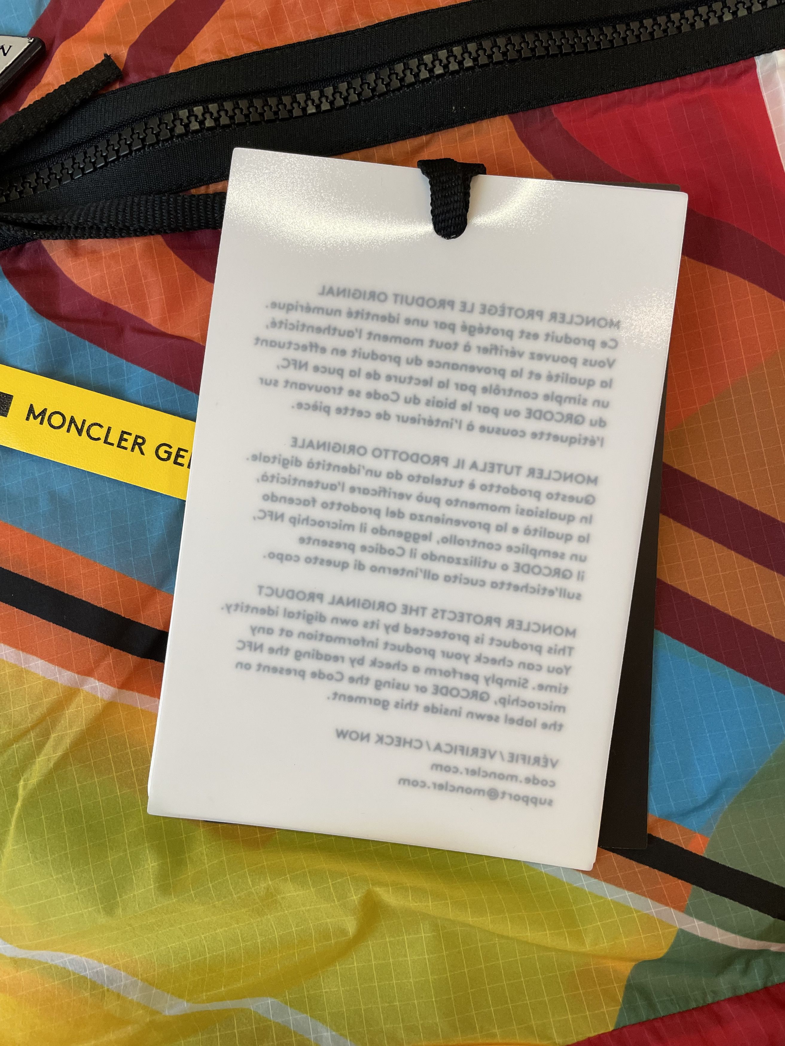 Craig Green × Moncler 5 Moncler Craig Green Windbreaker Size 3 (0360) Size US L / EU 52-54 / 3 - 4 Thumbnail