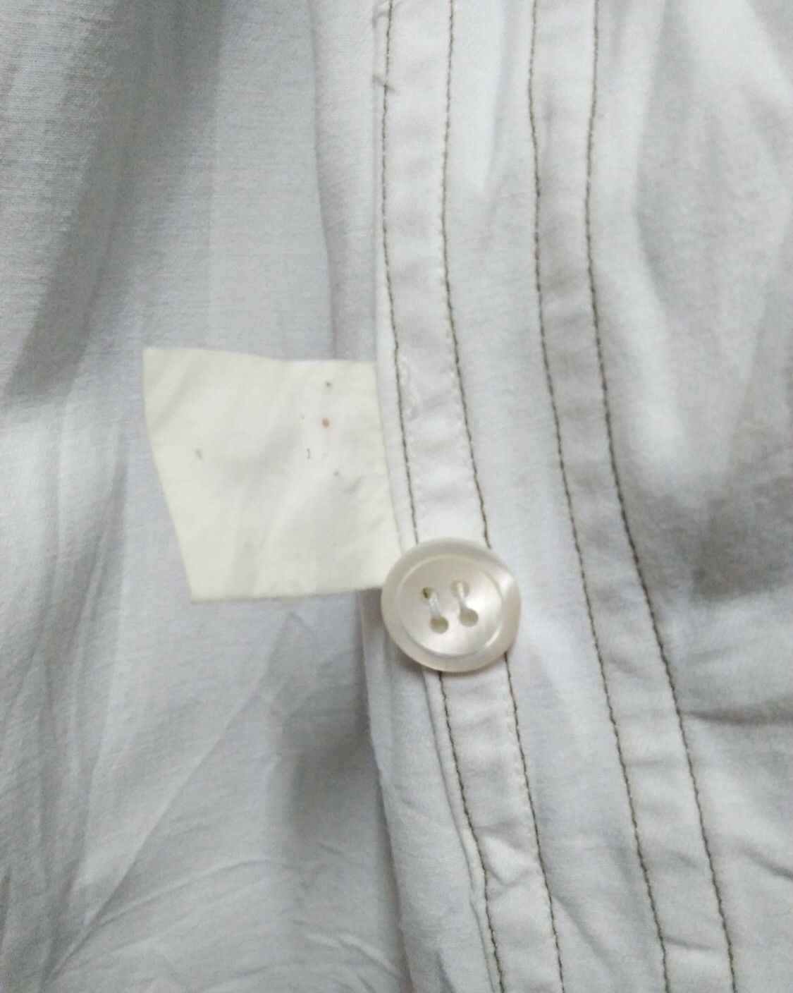 Hai Sporting Gear × Issey Miyake × Vintage Vintage Hai Sporting Gear White Workwear Jacket Size US L / EU 52-54 / 3 - 9 Thumbnail