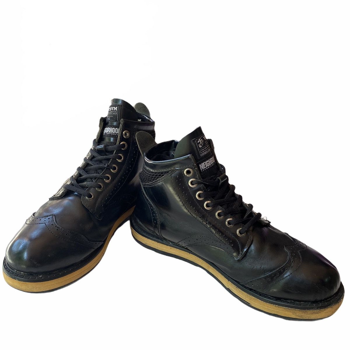 visvim x neighborhood 7HOLE Boots Black US 10 Used From