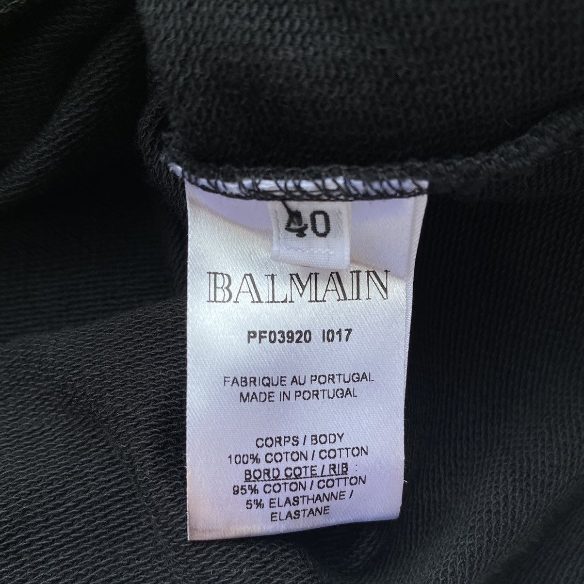 Balmain AW18-19 Balmain Logo Sweatshirt Size US M / EU 48-50 / 2 - 4 Thumbnail