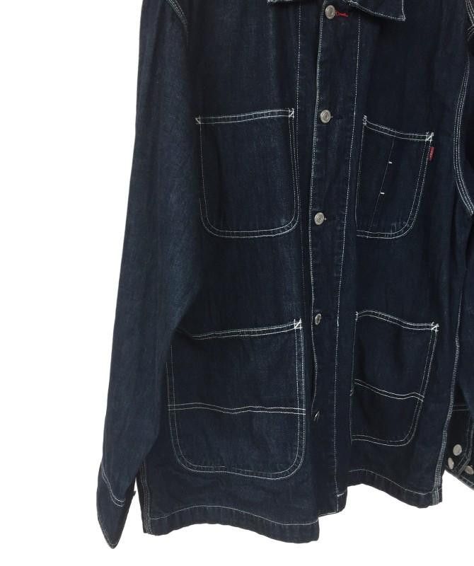 Indigo South Breeze Indigo Chore Denim Jackets Size US L / EU 52-54 / 3 - 4 Thumbnail