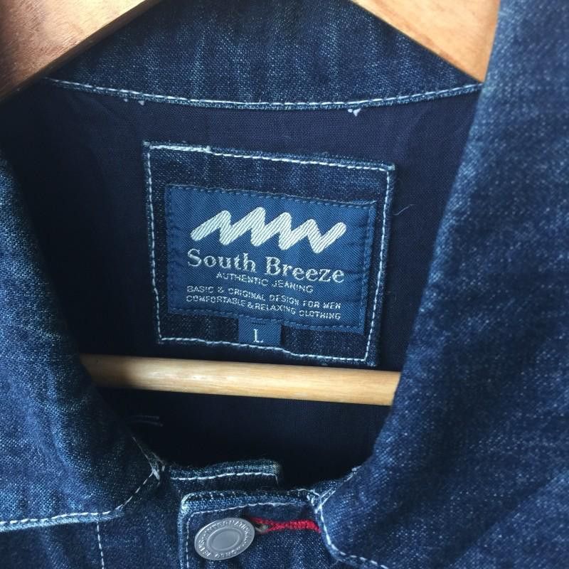 Indigo South Breeze Indigo Chore Denim Jackets Size US L / EU 52-54 / 3 - 5 Thumbnail