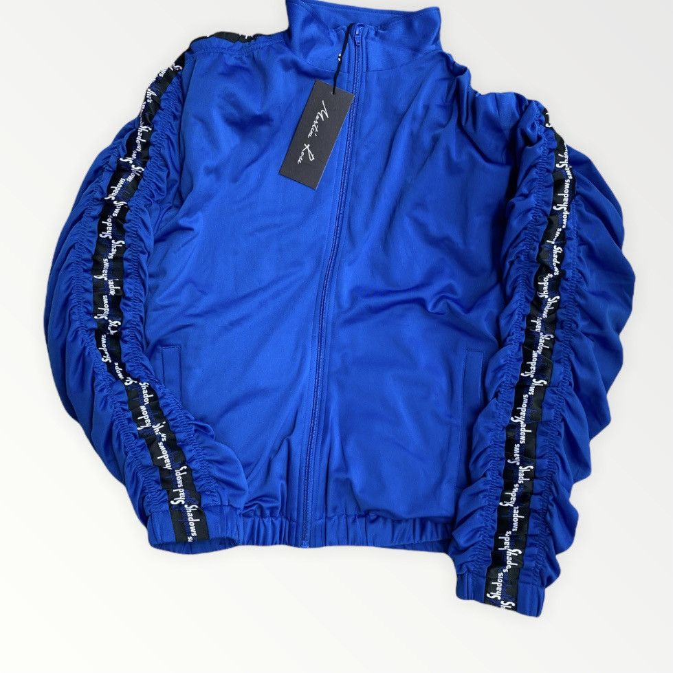 Martine Rose New With Tag AW19 Stripe Ruched Track Jacket Size US M / EU 48-50 / 2 - 2 Thumbnail