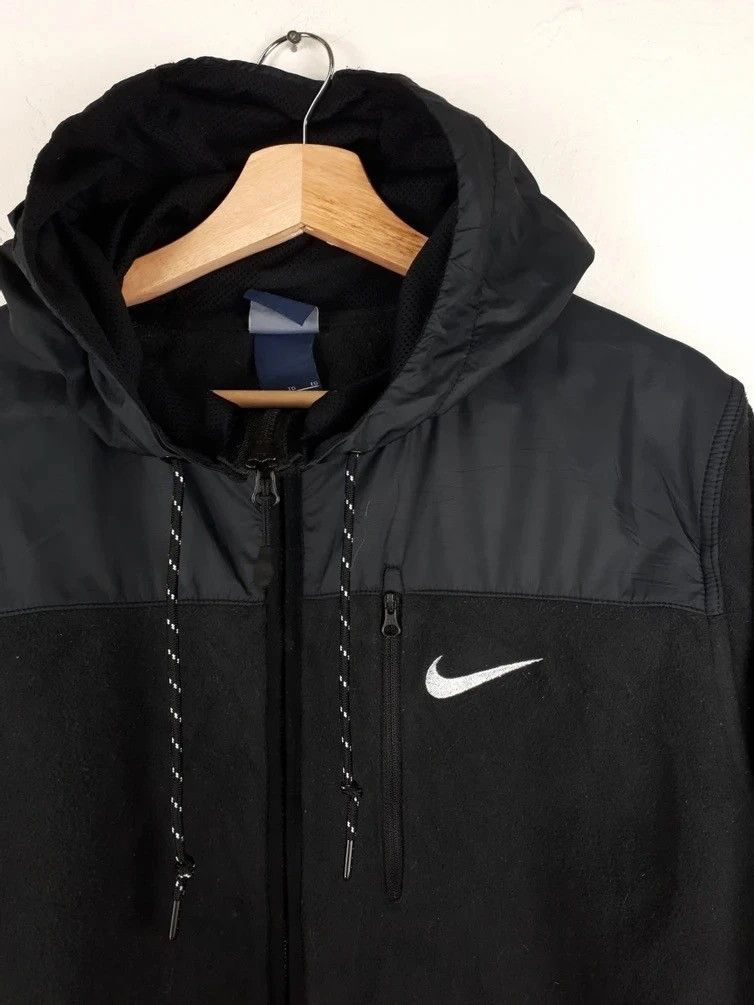 Nike × Vintage Y2k Fleece Nike Mini Swoosh Logo Travis Style Hoodie Size US M / EU 48-50 / 2 - 2 Thumbnail