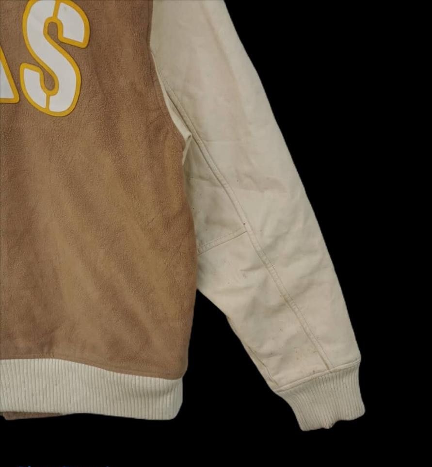 Nike Vintage Nike Air-Sole Varsity Leather Wool Jacket Size US L / EU 52-54 / 3 - 9 Thumbnail