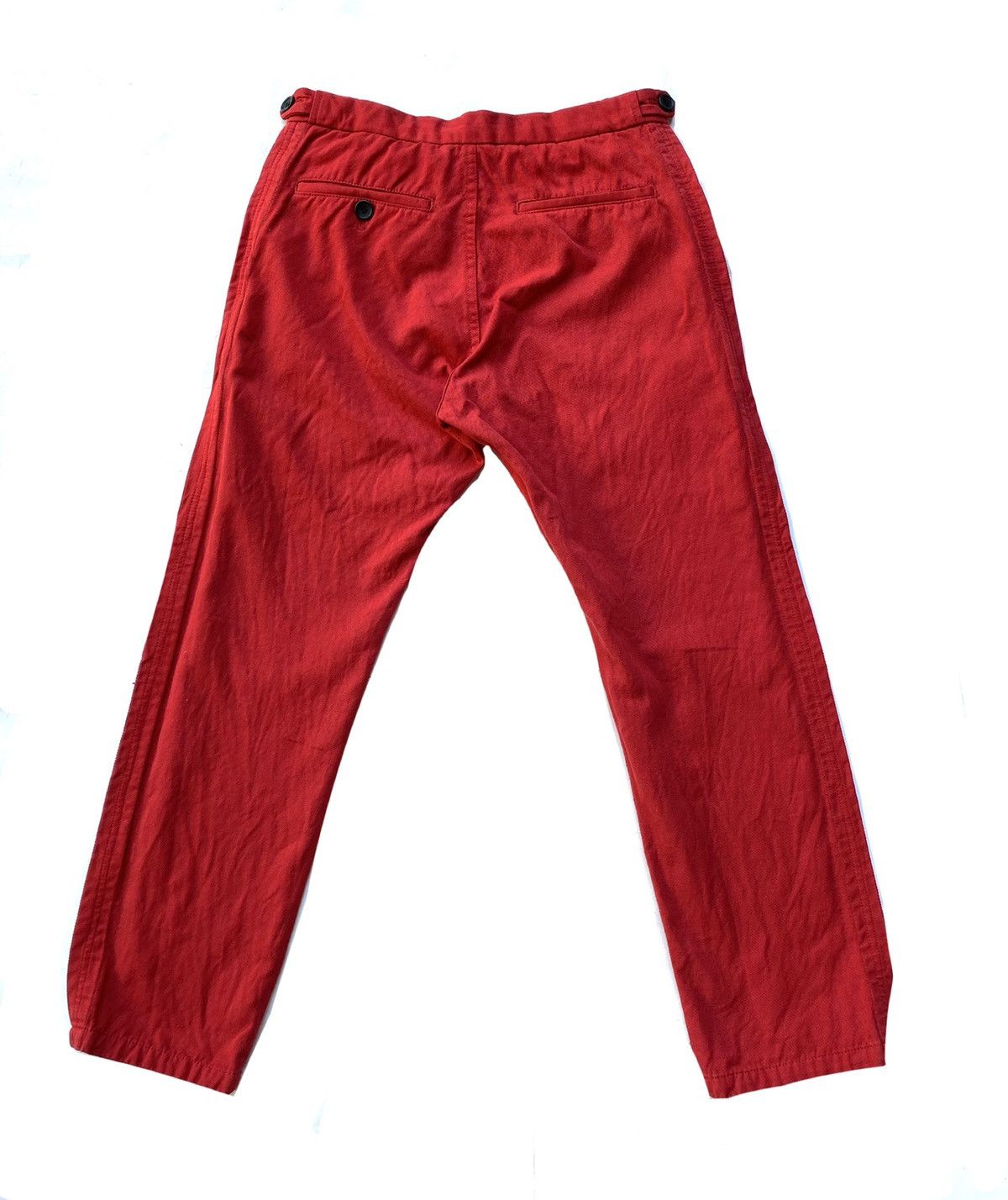 Comme des Garcons Homme Plus SS99 Runway Out seam Details Cotton Wool Pants Size US 30 / EU 46 - 3 Thumbnail