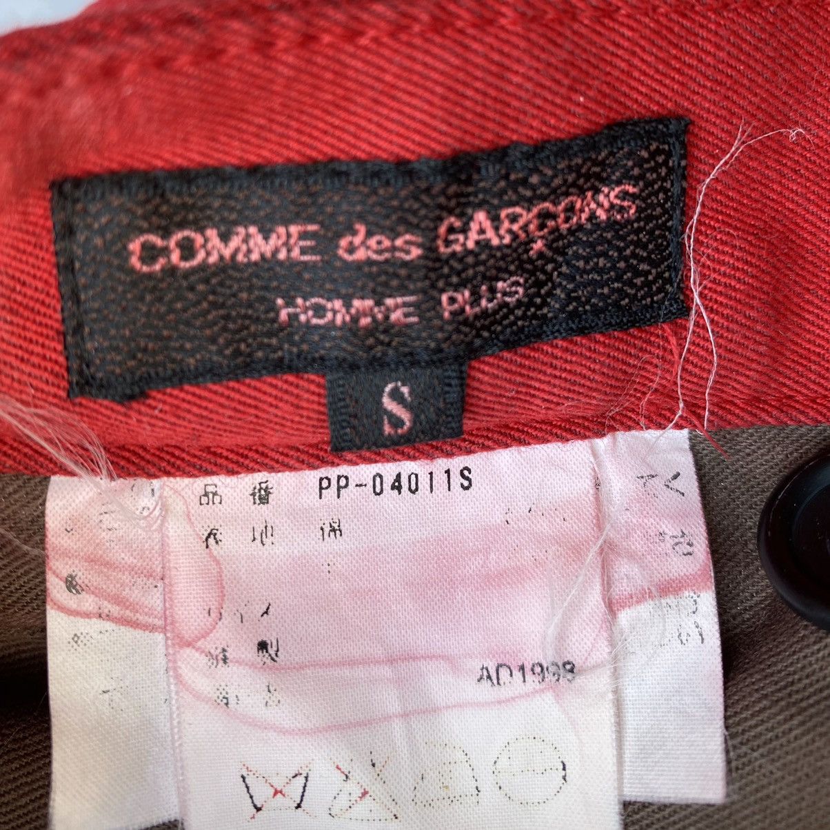Comme des Garcons Homme Plus SS99 Runway Out seam Details Cotton Wool Pants Size US 30 / EU 46 - 6 Thumbnail