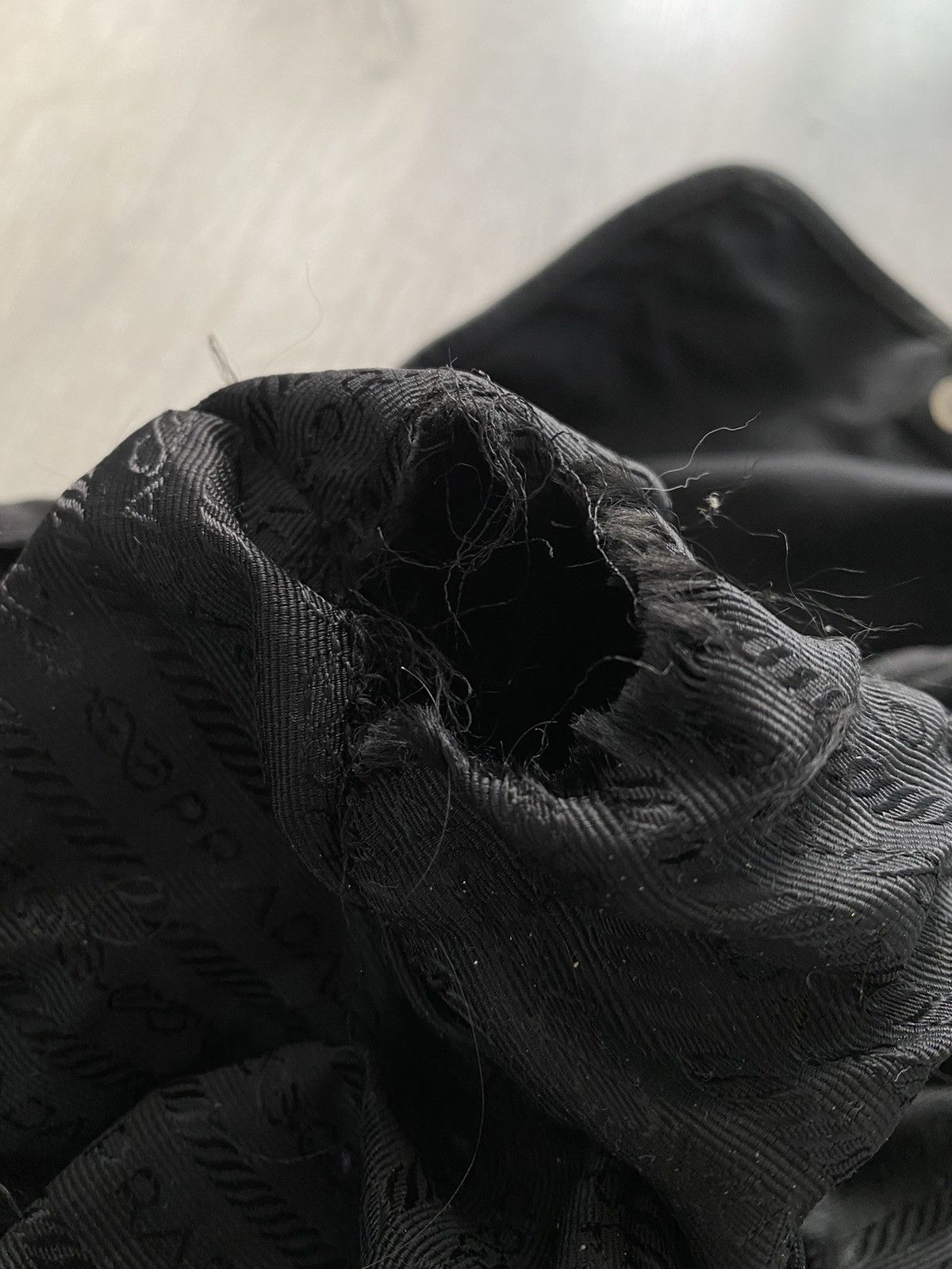 Prada Vintage Prada Black Nylon Vela Backpack Size ONE SIZE - 8 Thumbnail