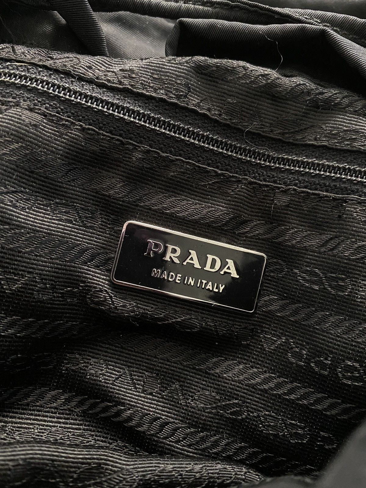 Prada Vintage Prada Black Nylon Vela Backpack Size ONE SIZE - 5 Thumbnail