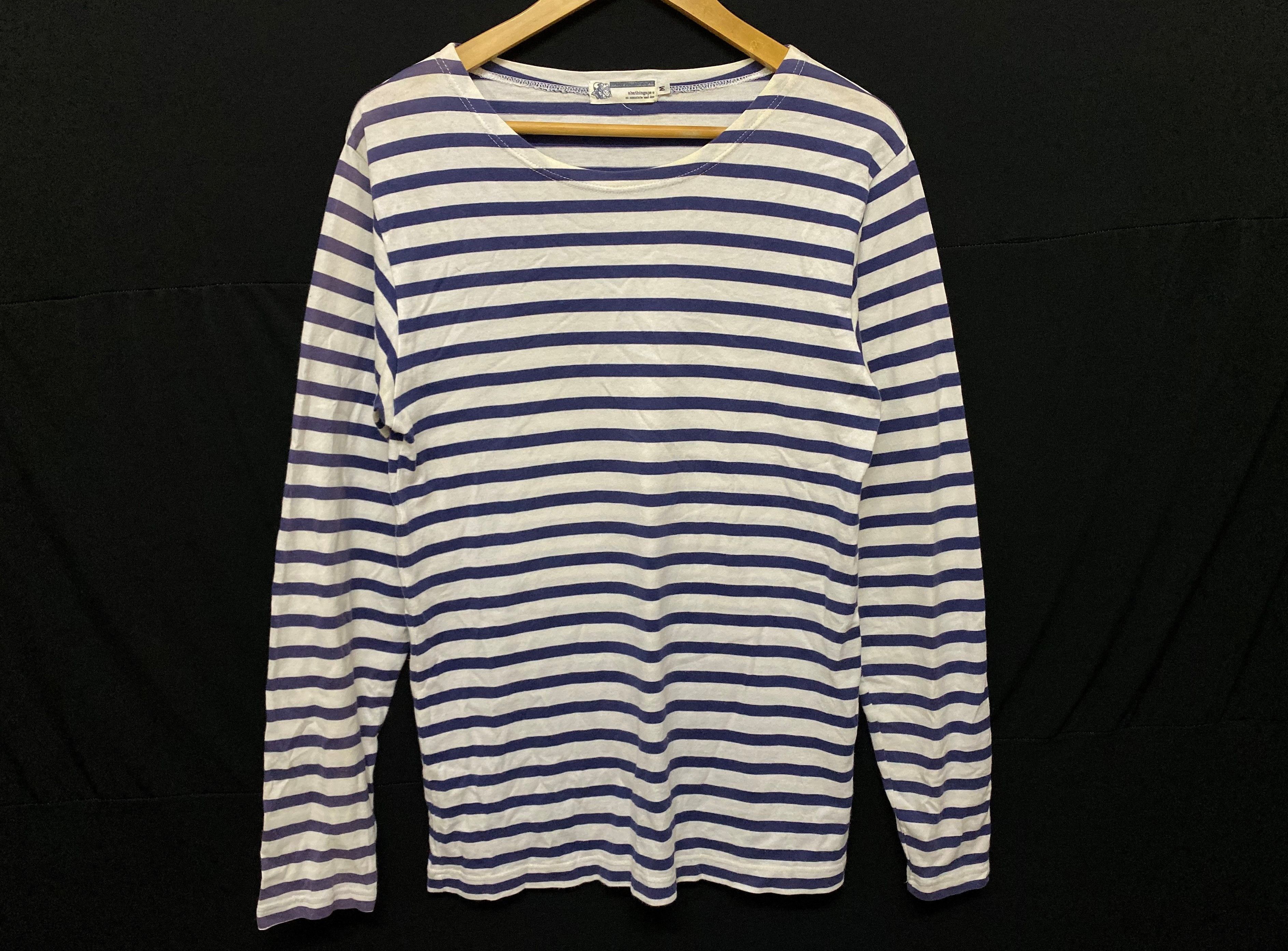 Bape 1999 Bape Striped long sleeve kurt cobain shirt Size US M / EU 48-50 / 2 - 1 Thumbnail