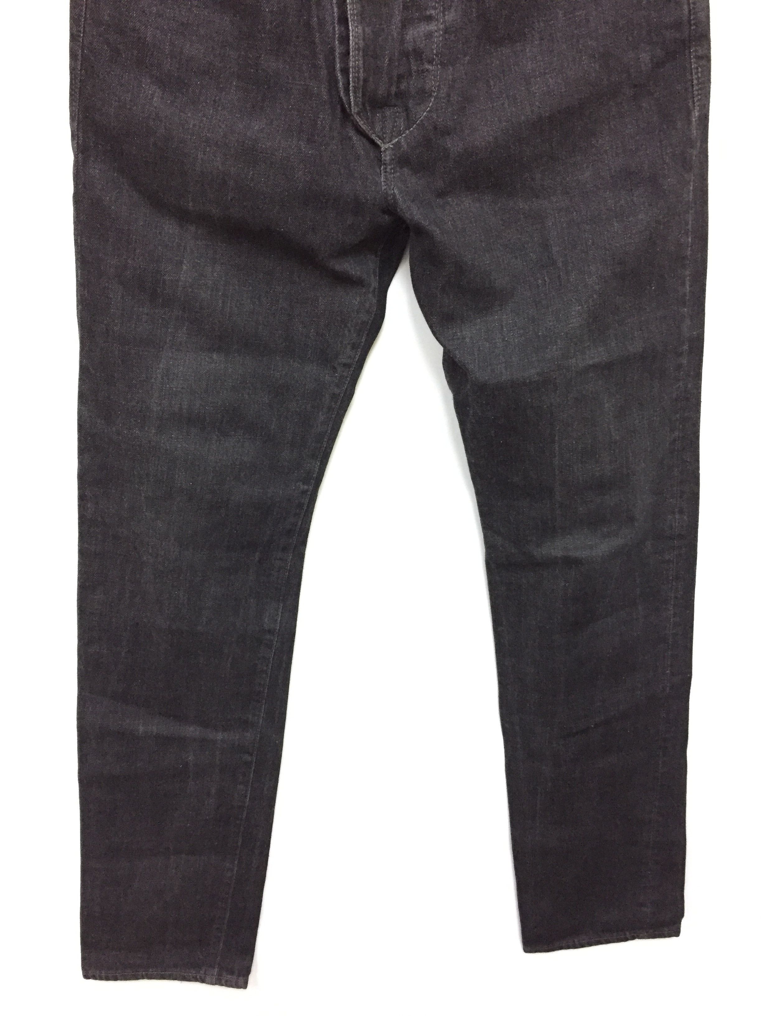 Karl Lagerfeld AW06 KARL LAGERFELD Double button black denim Size US 33 - 5 Thumbnail