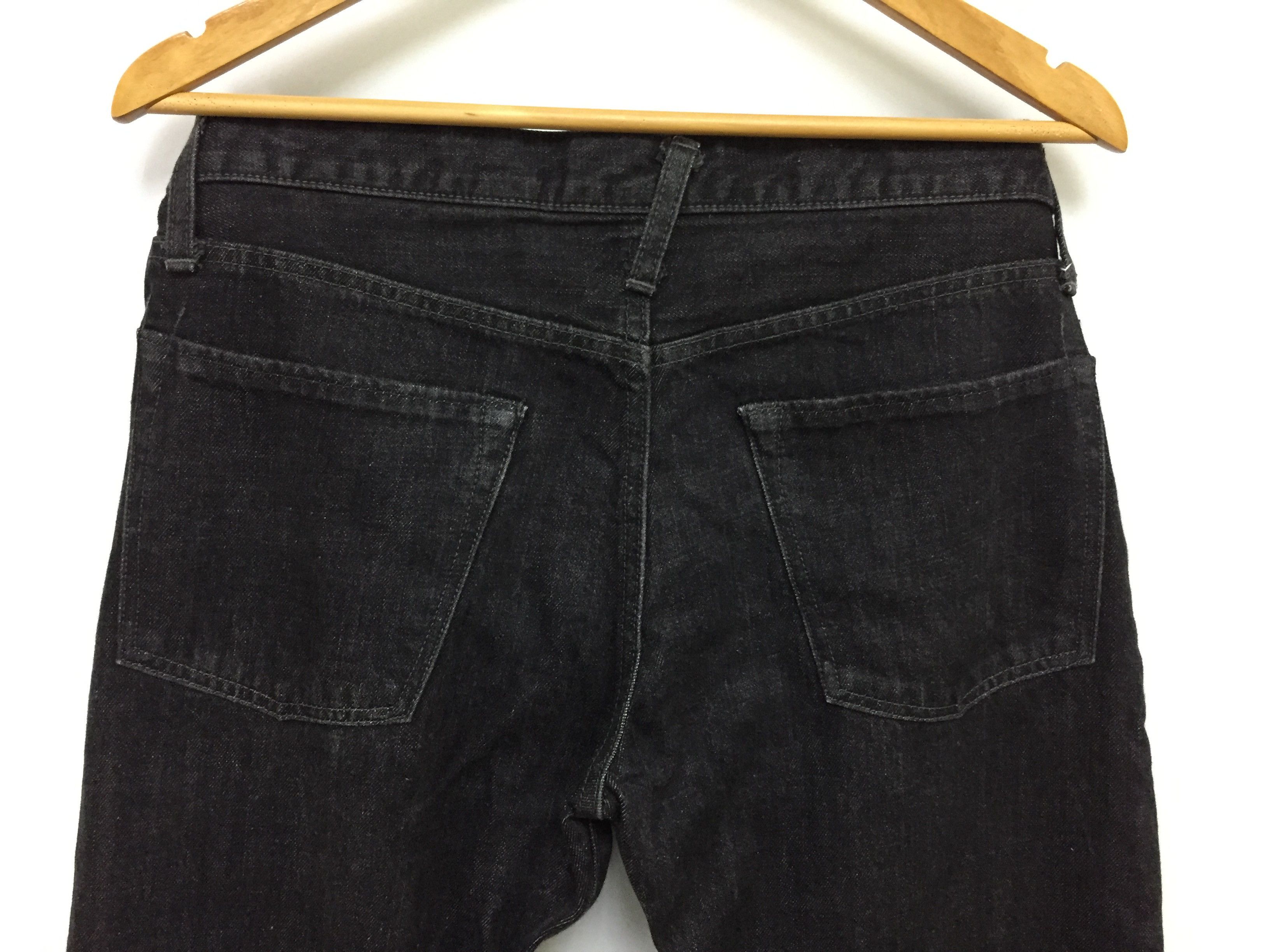 Karl Lagerfeld AW06 KARL LAGERFELD Double button black denim Size US 33 - 8 Thumbnail