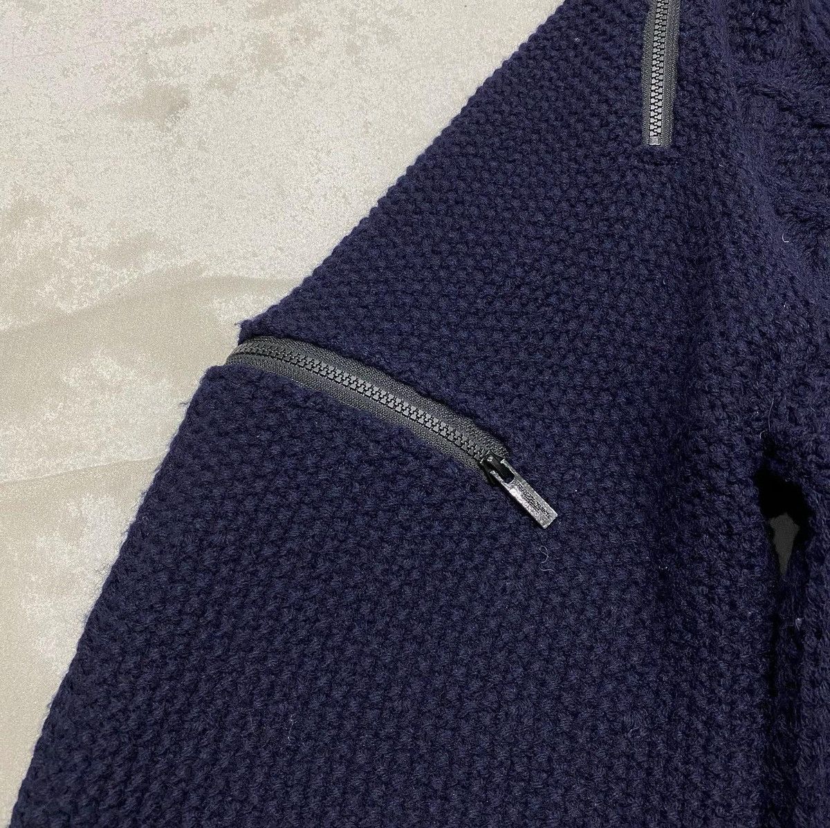 Takahiromiyashita The Soloist. Takahiromiyashita The Soloist Oversized Zip Sweater AW19 Size US M / EU 48-50 / 2 - 3 Thumbnail