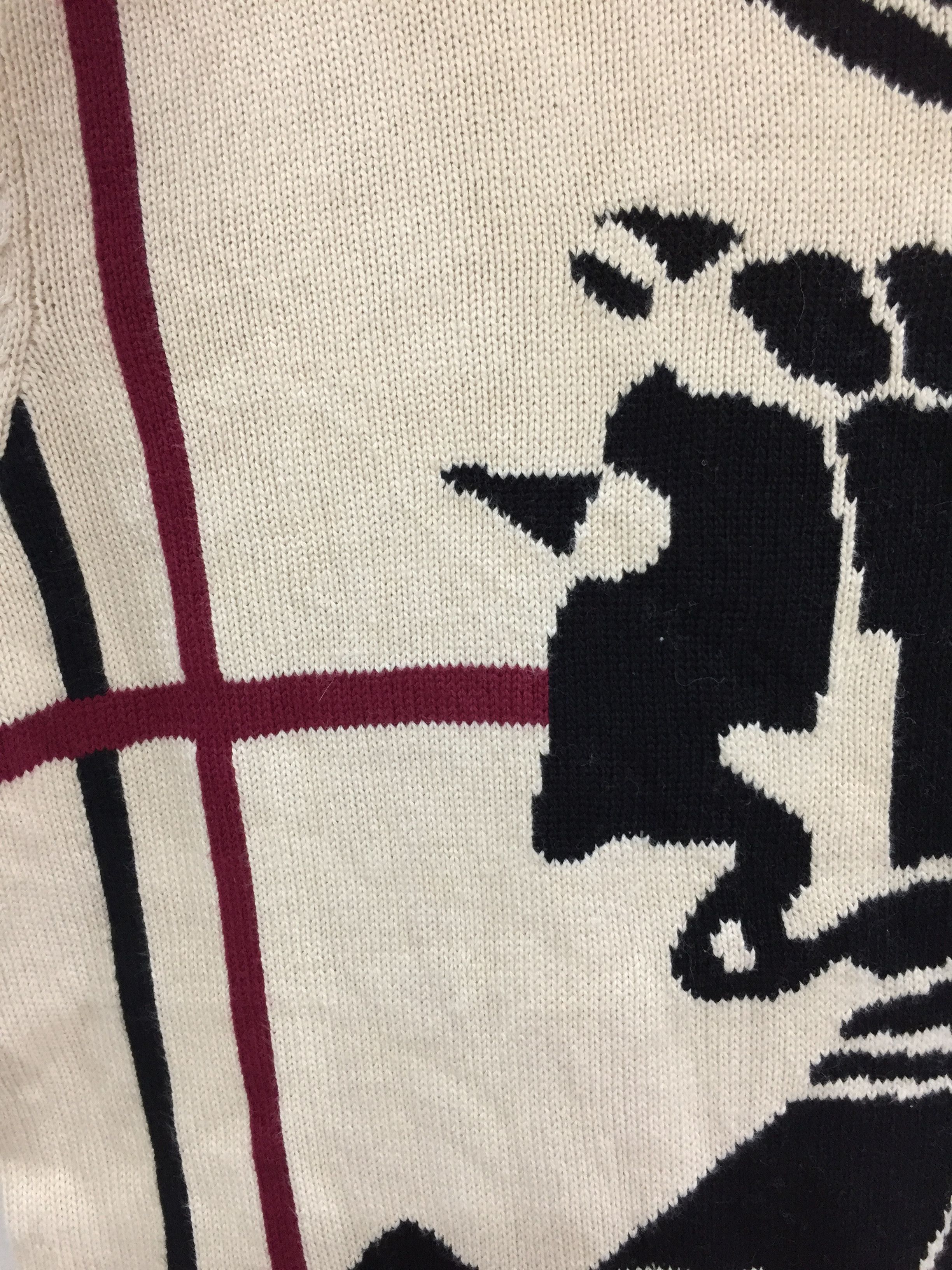 Burberry 🔥Vtg Burberry knit iconic logo made Japan Size S / US 4 / IT 40 - 5 Thumbnail