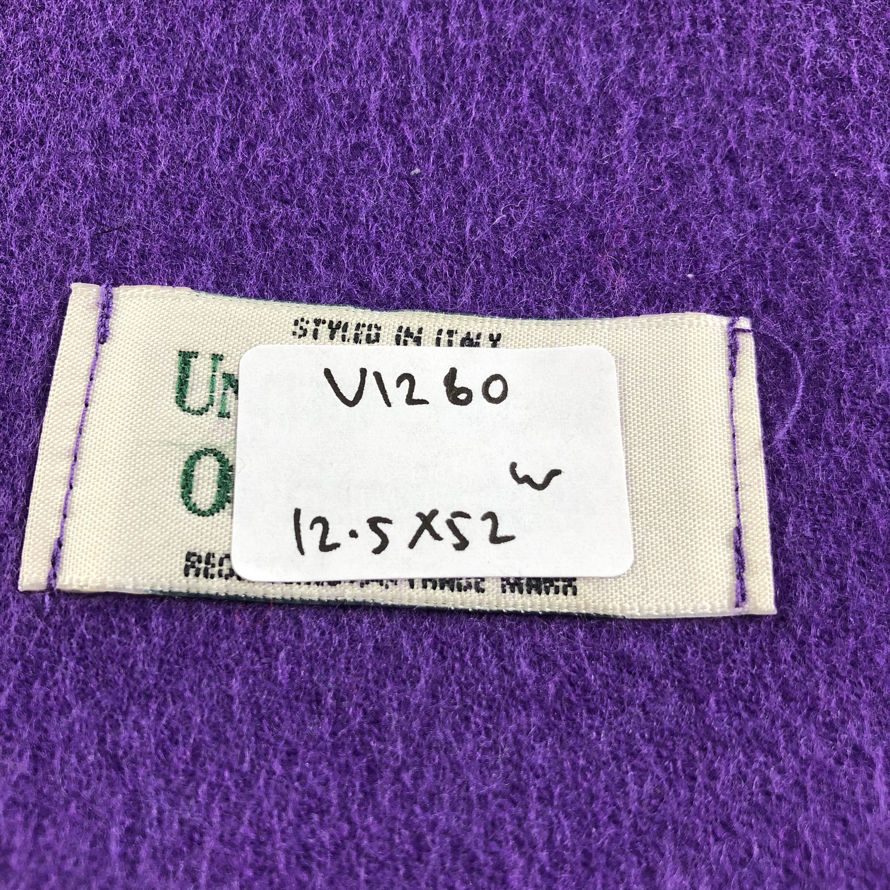 United Colors Of Benetton United Colors of Benetton Purple Wool Scarf Muffler V1260 Size ONE SIZE - 8 Thumbnail