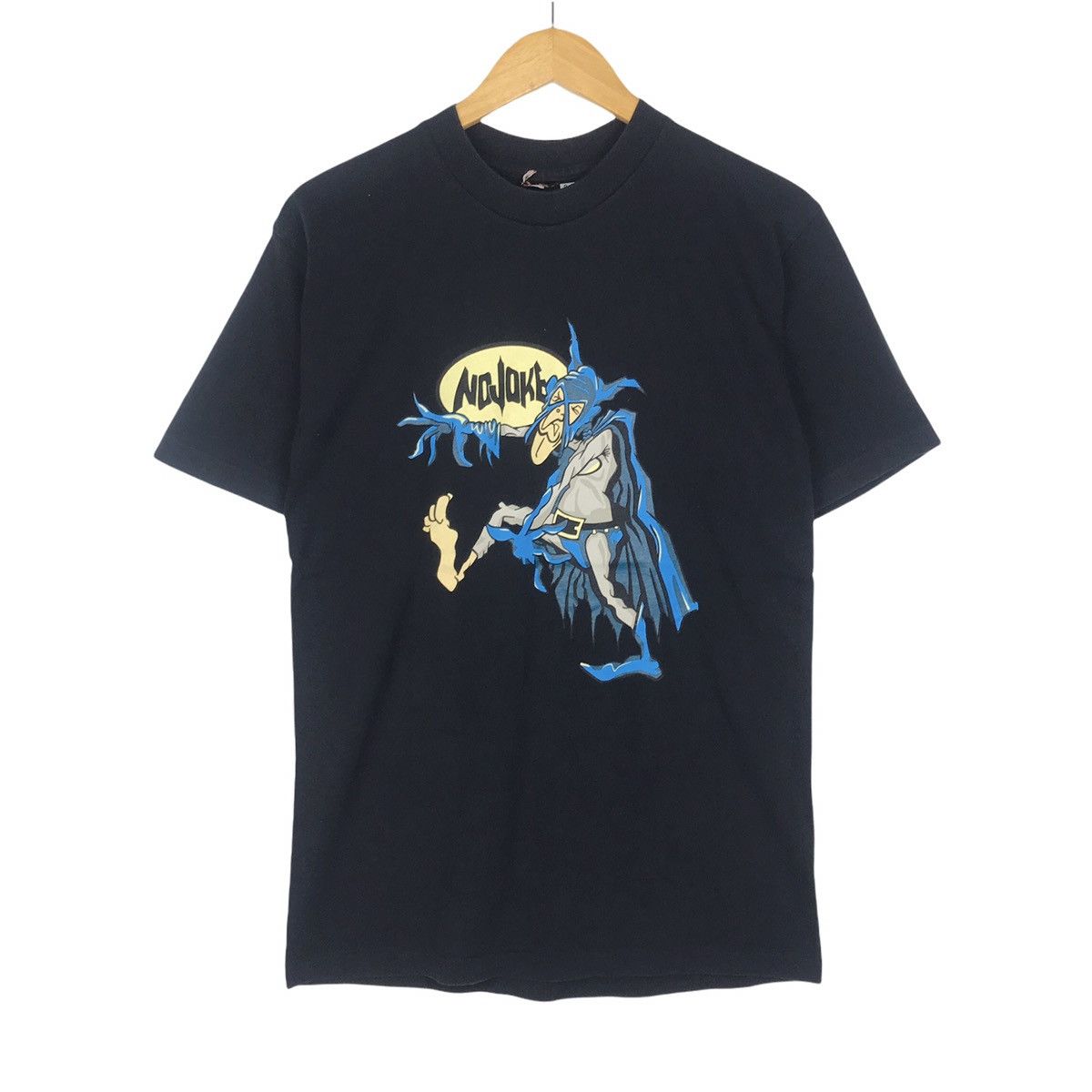 Cartoon Network × Vintage Vintage 90s No Joke Skateboarding Batman Parody Skatewear Size US M / EU 48-50 / 2 - 1 Thumbnail