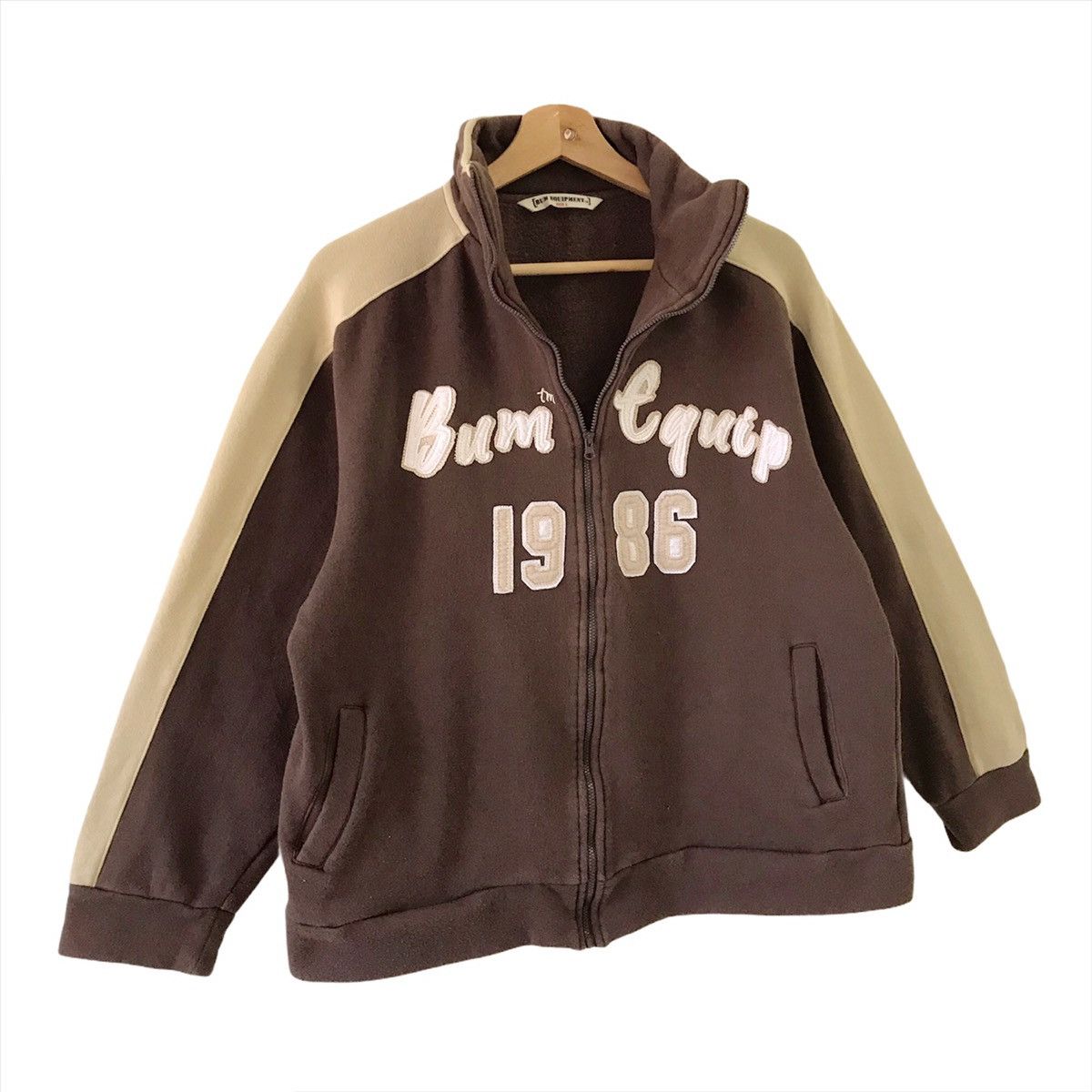 B.U.M Equipment Bum Big Logo Spellout Embroidered Sweater Size M Size US M / EU 48-50 / 2 - 2 Thumbnail