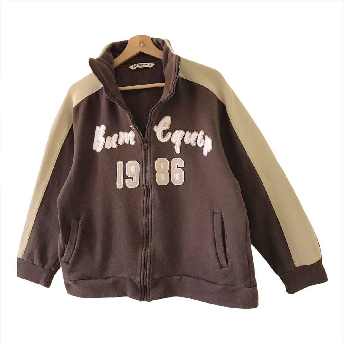 B.U.M Equipment Bum Big Logo Spellout Embroidered Sweater Size M Size US M / EU 48-50 / 2 - 3 Thumbnail