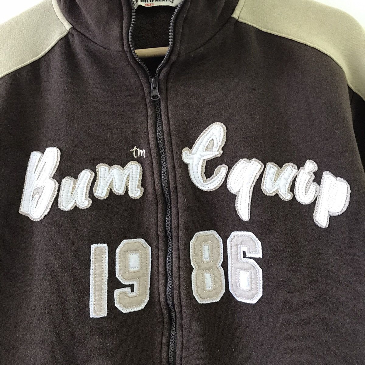 B.U.M Equipment Bum Big Logo Spellout Embroidered Sweater Size M Size US M / EU 48-50 / 2 - 5 Thumbnail