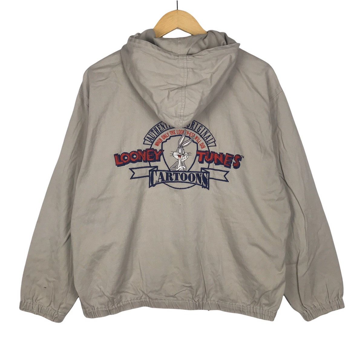 Vintage × Warner Bros Vintage 90s Looney Tunes Warner Bros Bugs Bunny With Hoodie Size US L / EU 52-54 / 3 - 1 Thumbnail
