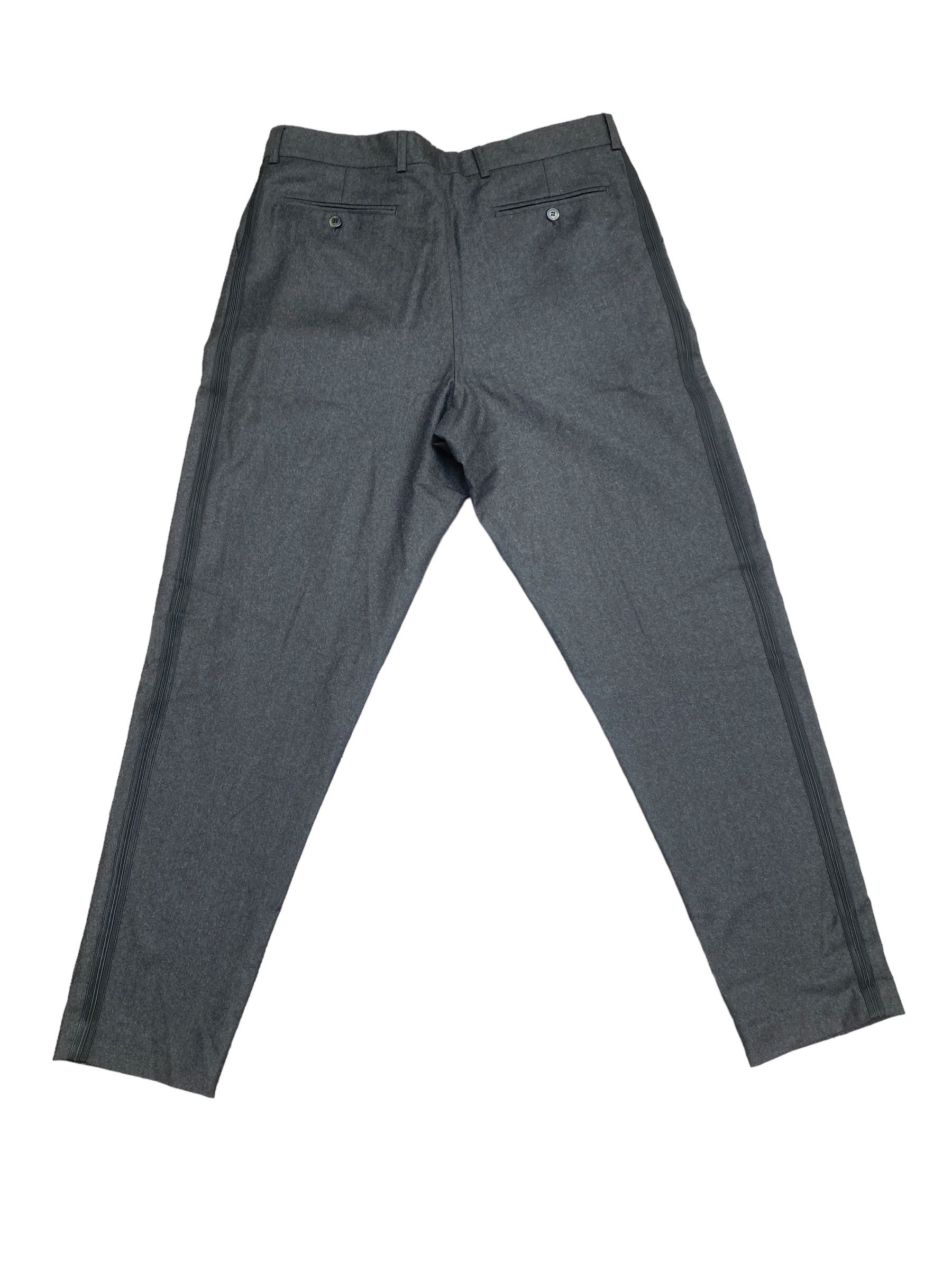 Dries Van Noten Luxury Grey Cashmere / Pants Size US 34 / EU 50 - 4 Thumbnail