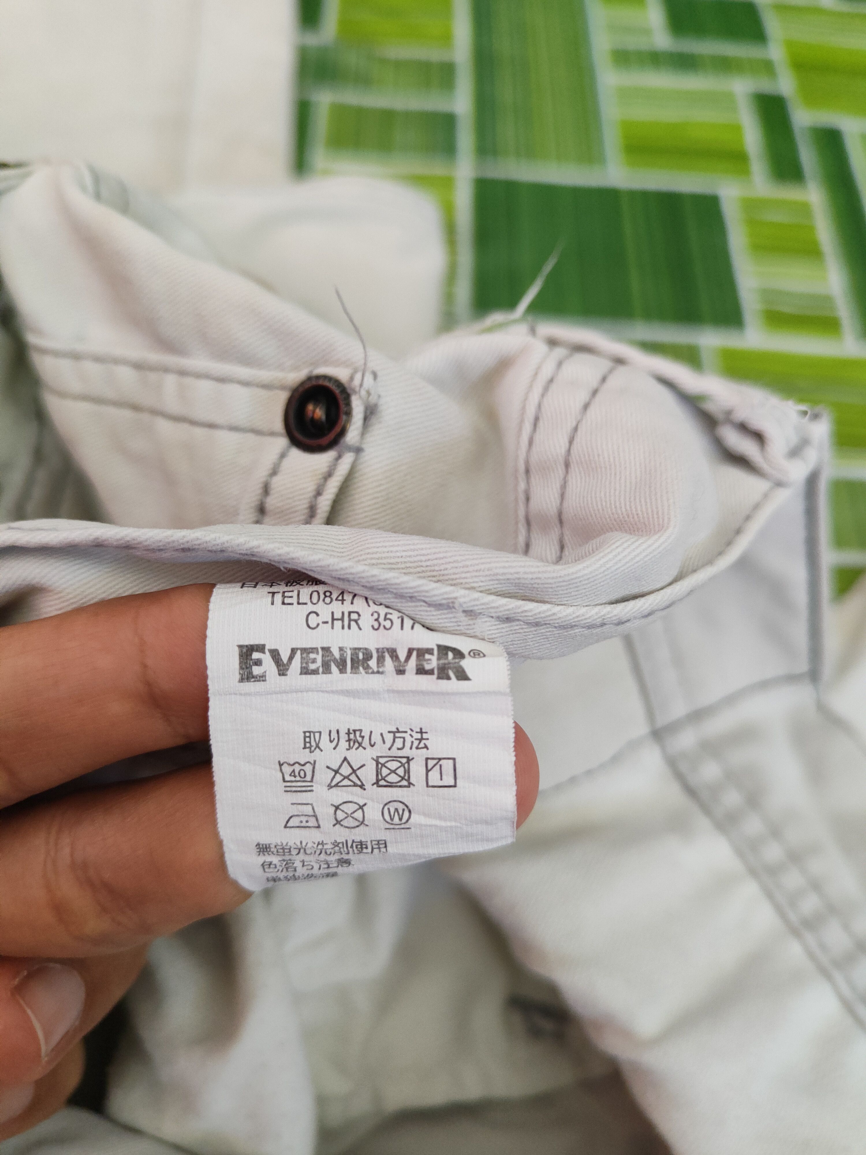 Japanese Brand × Vintage Evenriver White Faded Multi Pocket Cargo Pants #S709 Size US 30 / EU 46 - 16 Thumbnail