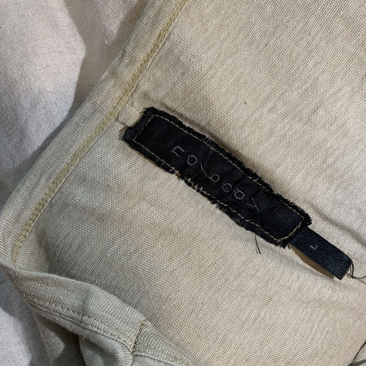 Designer × Nobody Denim tee - not leather biker parka hoodie coat zip bomber jacket Size US L / EU 52-54 / 3 - 3 Thumbnail