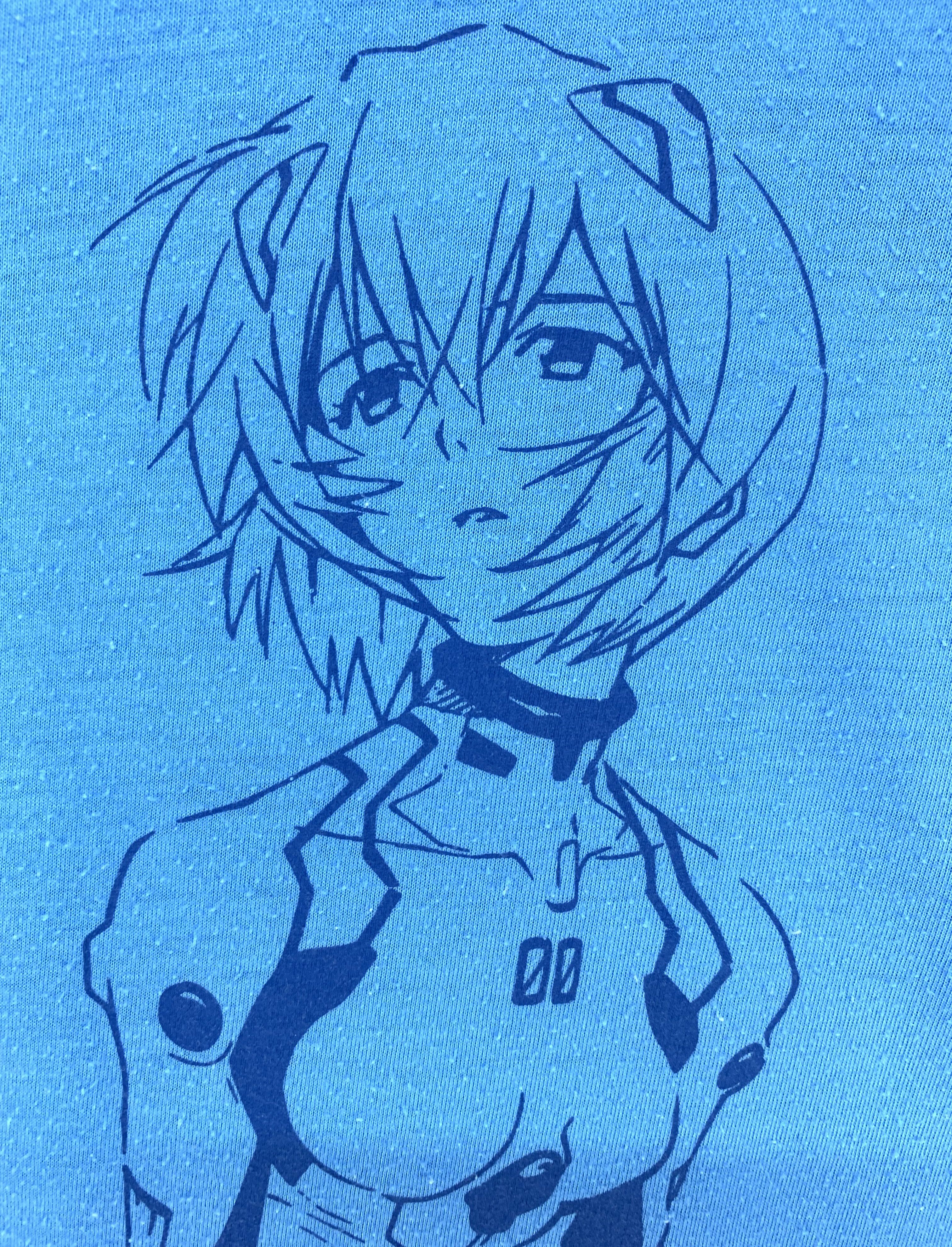 Anime × Japanese Brand × Vintage Neon genesis evangelion rei ayanami young-ace issue tee Size US S / EU 44-46 / 1 - 4 Thumbnail