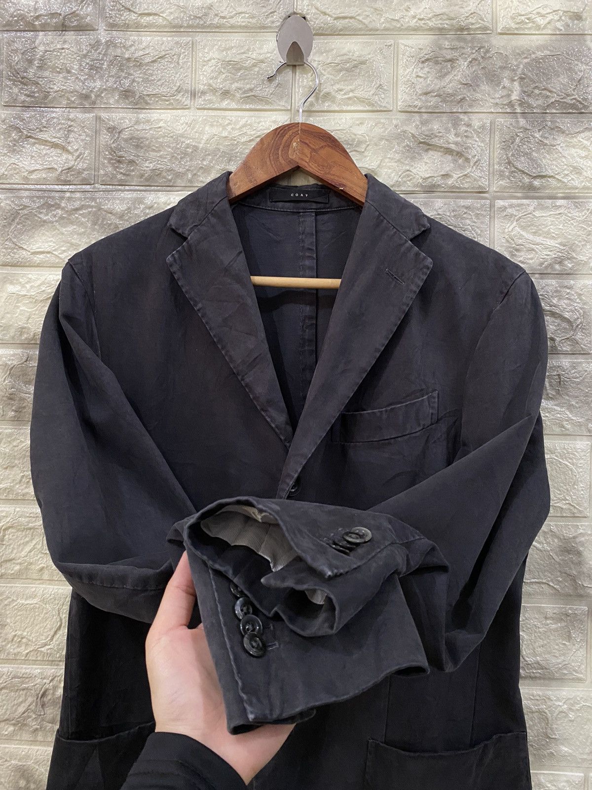 Boglioli Boglioli black coat Size US M / EU 48-50 / 2 - 10 Thumbnail