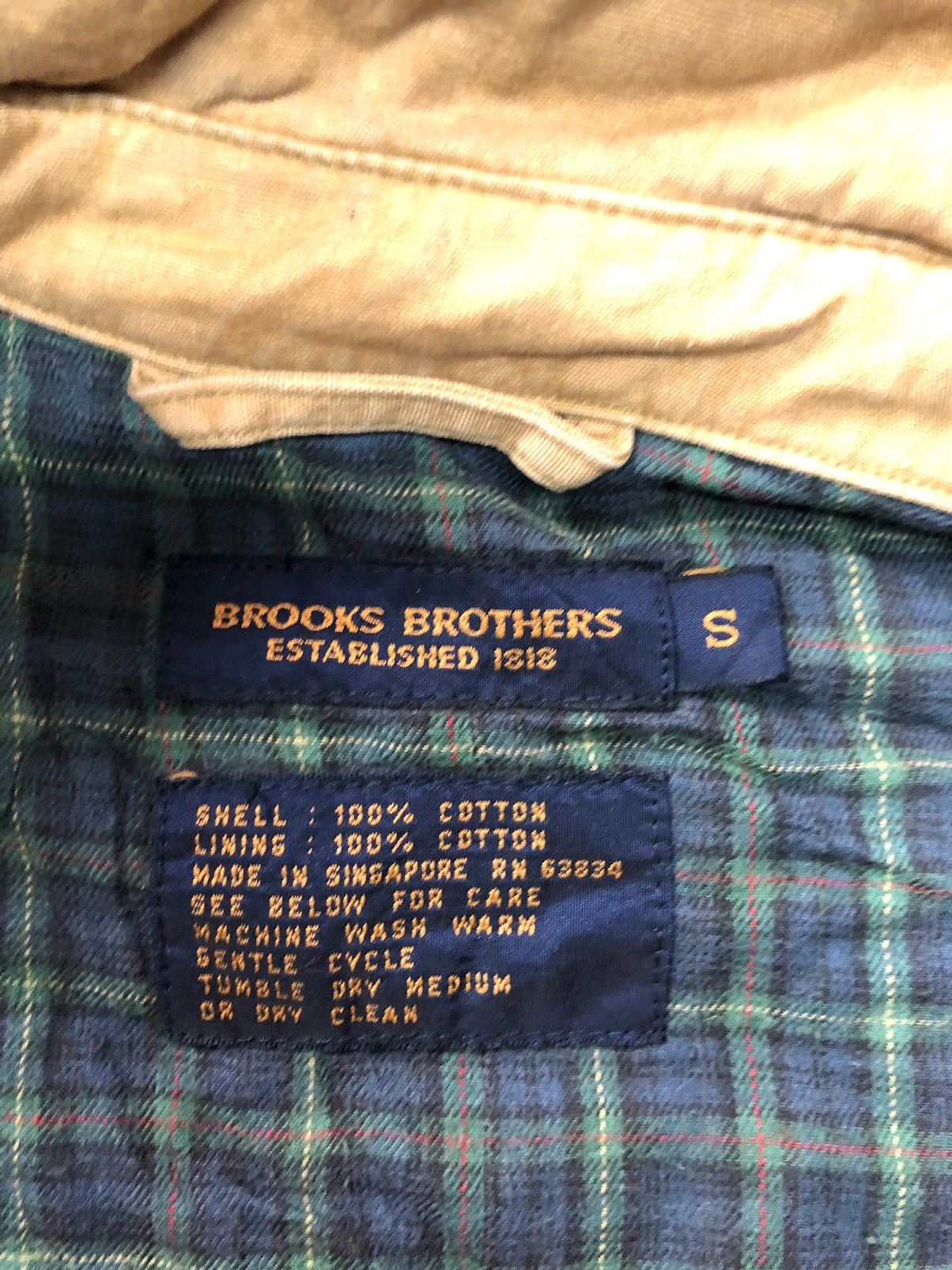 Brooks Brothers × Vintage VINTAGE BROOKS BROTHERS JACKET Size US M / EU 48-50 / 2 - 4 Thumbnail