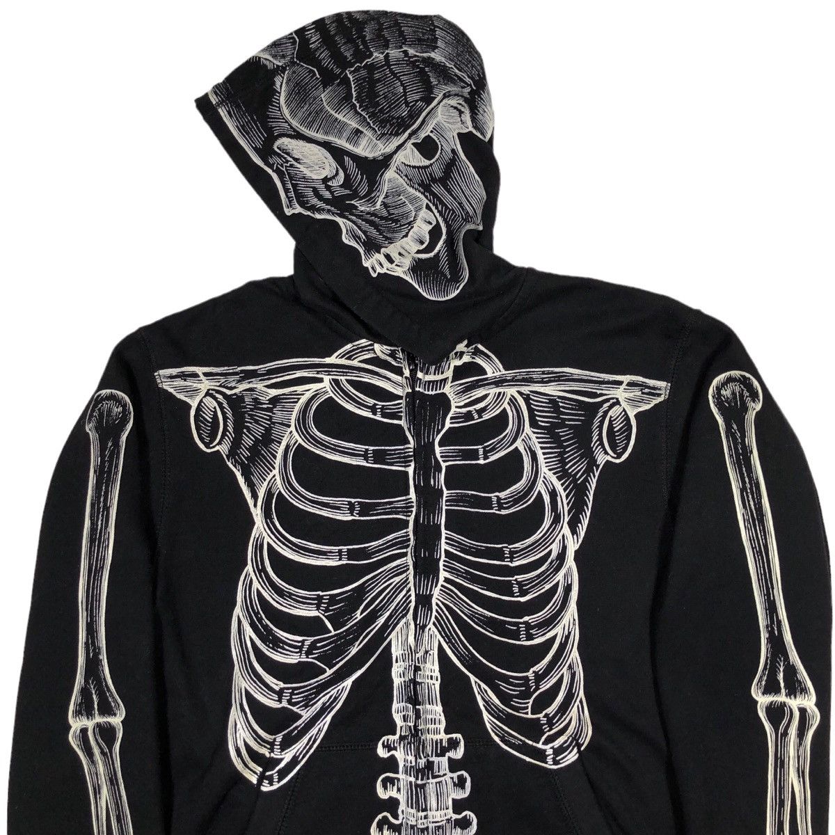 Gap Gap Fal Skeleton HD Zip Up Hoodie Size US S / EU 44-46 / 1 - 2 Thumbnail