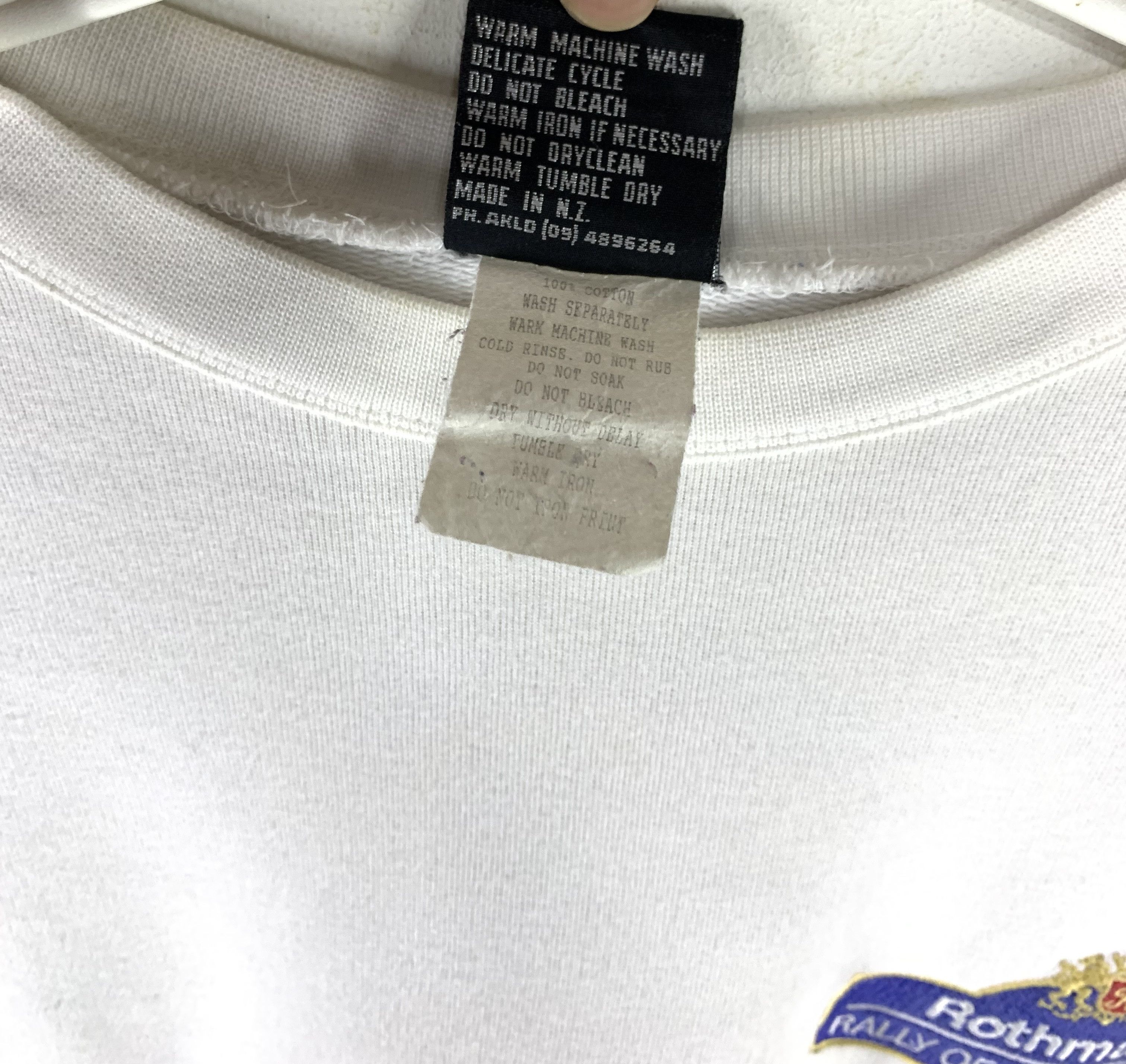 Formula 1 × Vintage Rothmans rally of New Zealand WRC vtg 90s sweatshirt Size US M / EU 48-50 / 2 - 9 Thumbnail
