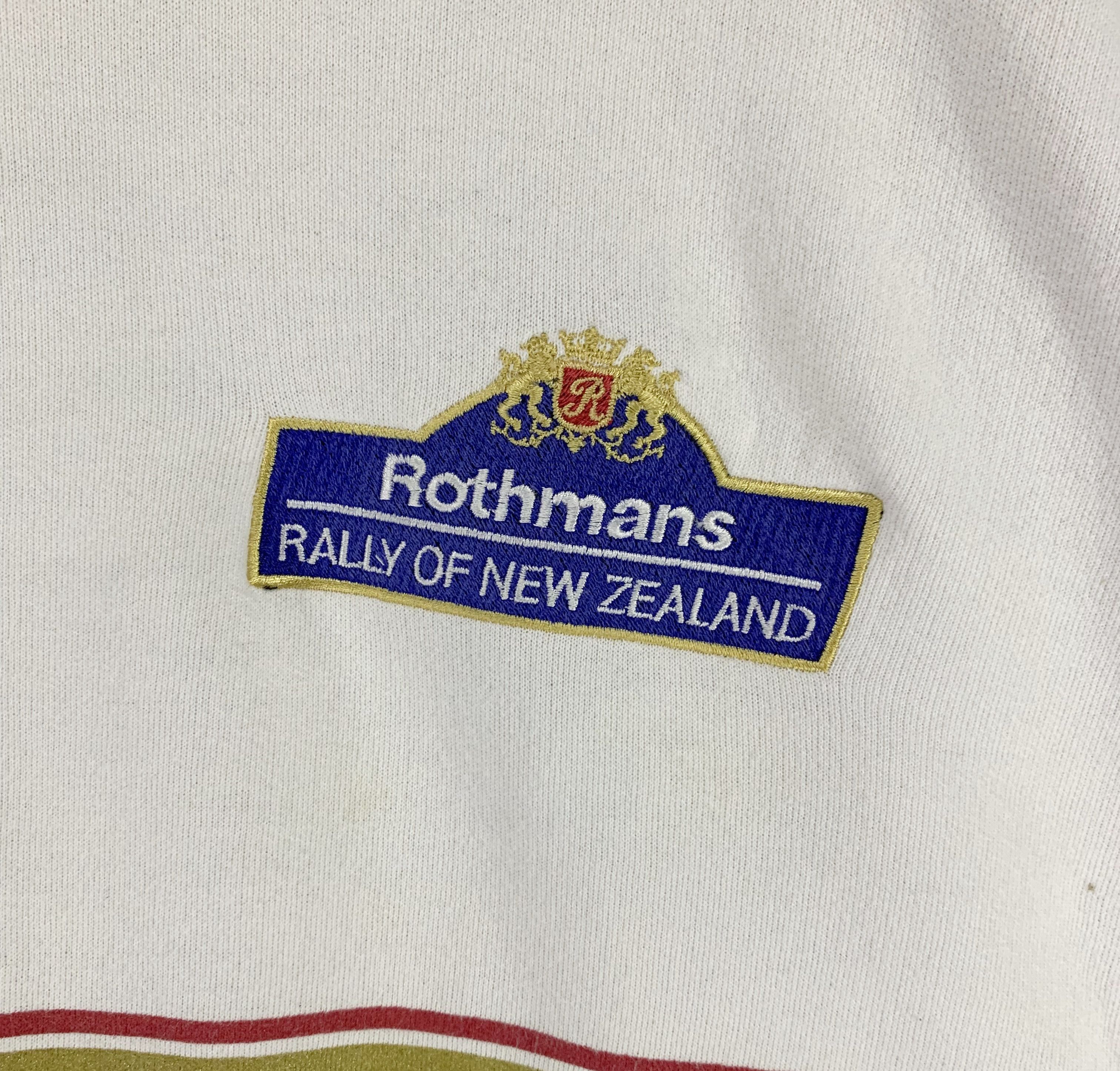 Formula 1 × Vintage Rothmans rally of New Zealand WRC vtg 90s sweatshirt Size US M / EU 48-50 / 2 - 4 Thumbnail