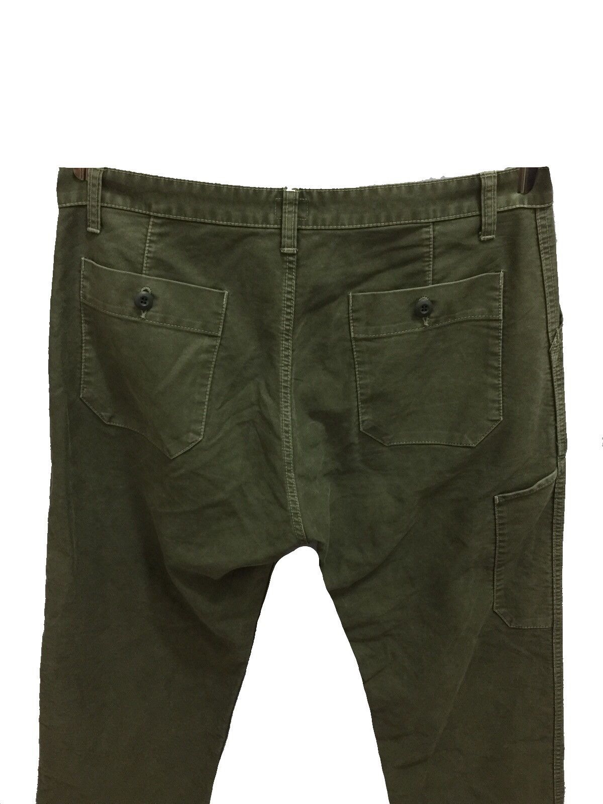 Eternal × Kapital Eternal Olive Green Military Cargo Pants Size US 37 - 5 Thumbnail