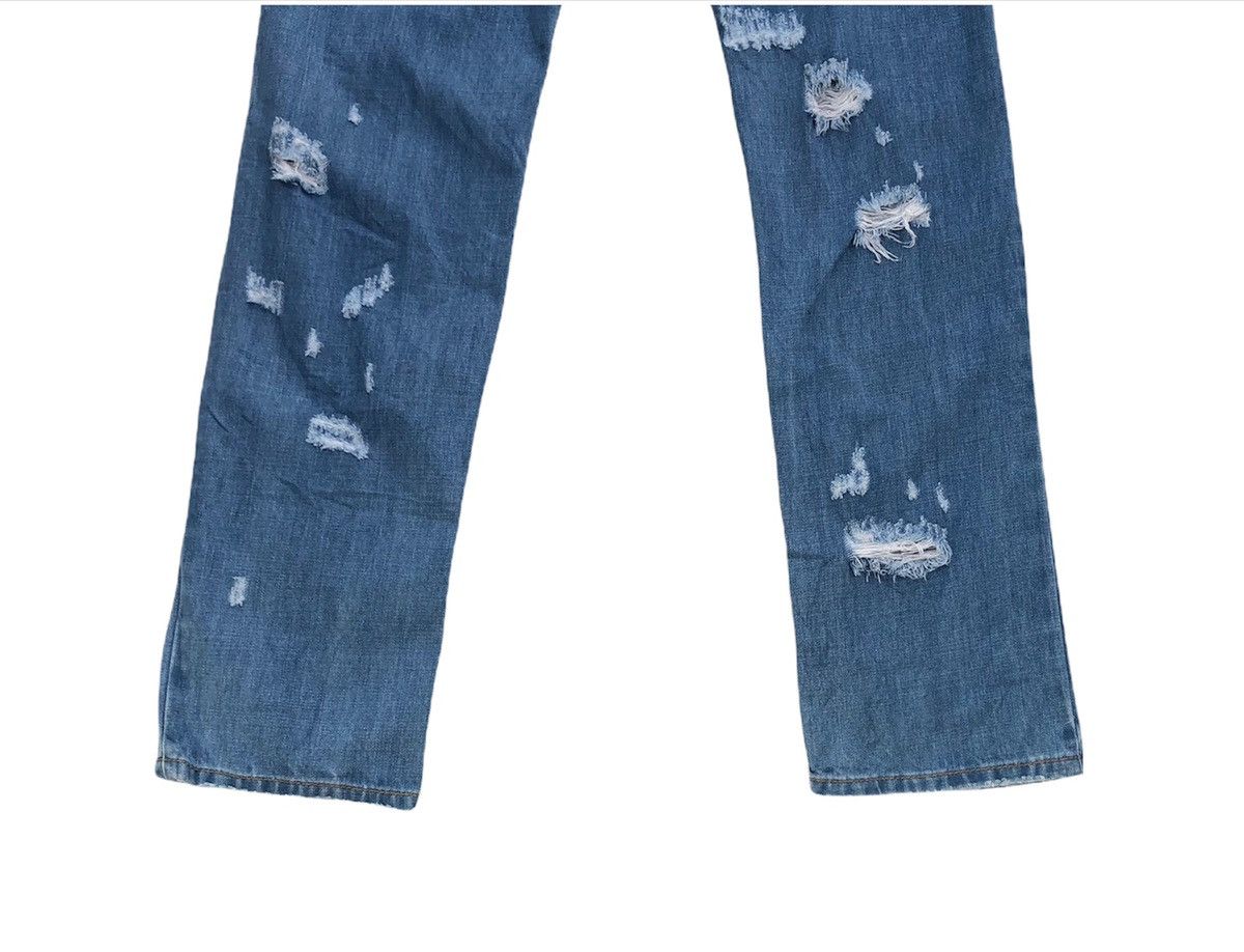 Dolce & Gabbana 🔥Mega Rare🔥D&G “Forever” Distressed Jeans Size US 33 - 6 Thumbnail