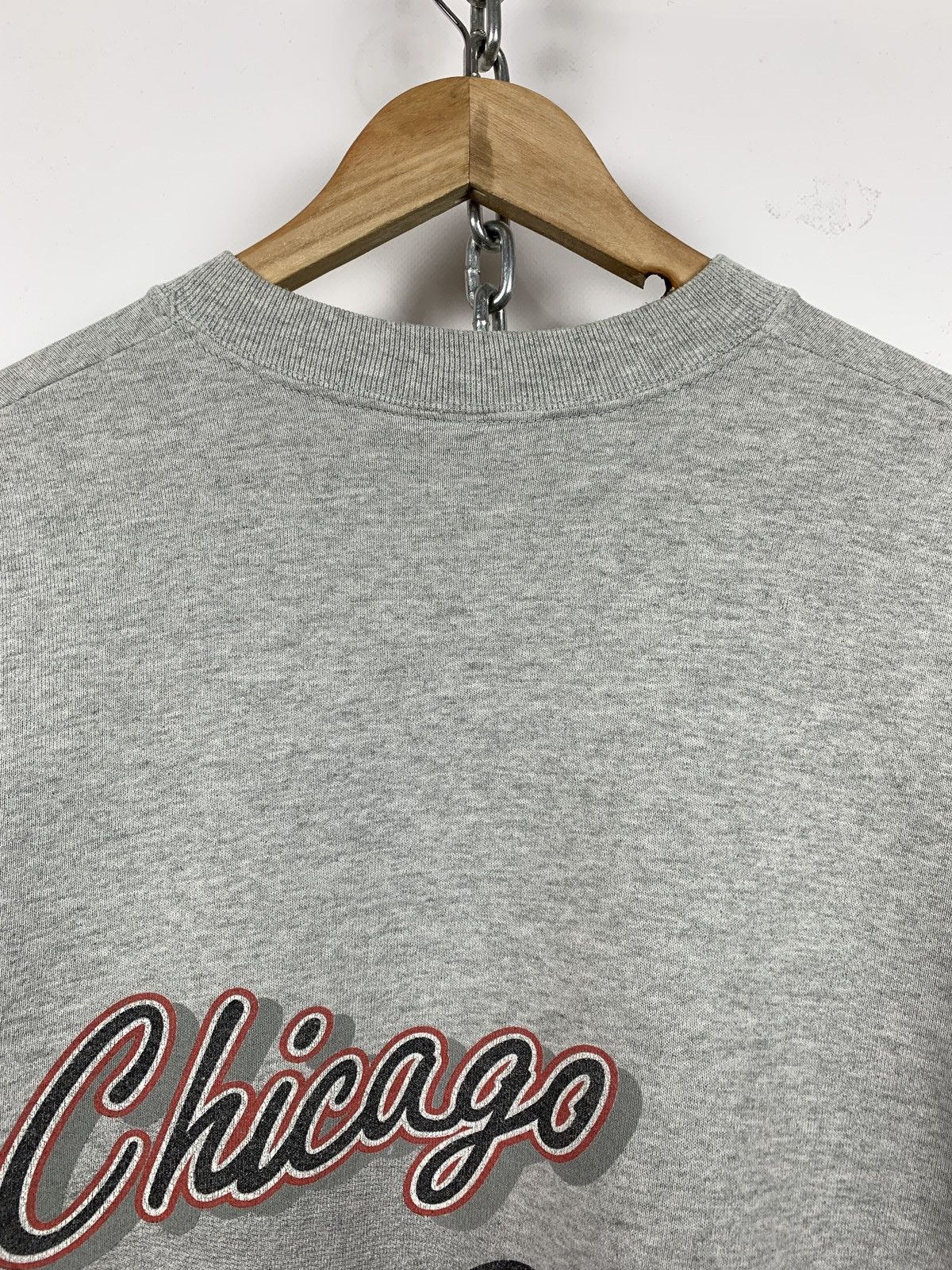 NBA 90s Vintage Chicago Bulls NBA Sweatshirt Size US XL / EU 56 / 4 - 17 Thumbnail