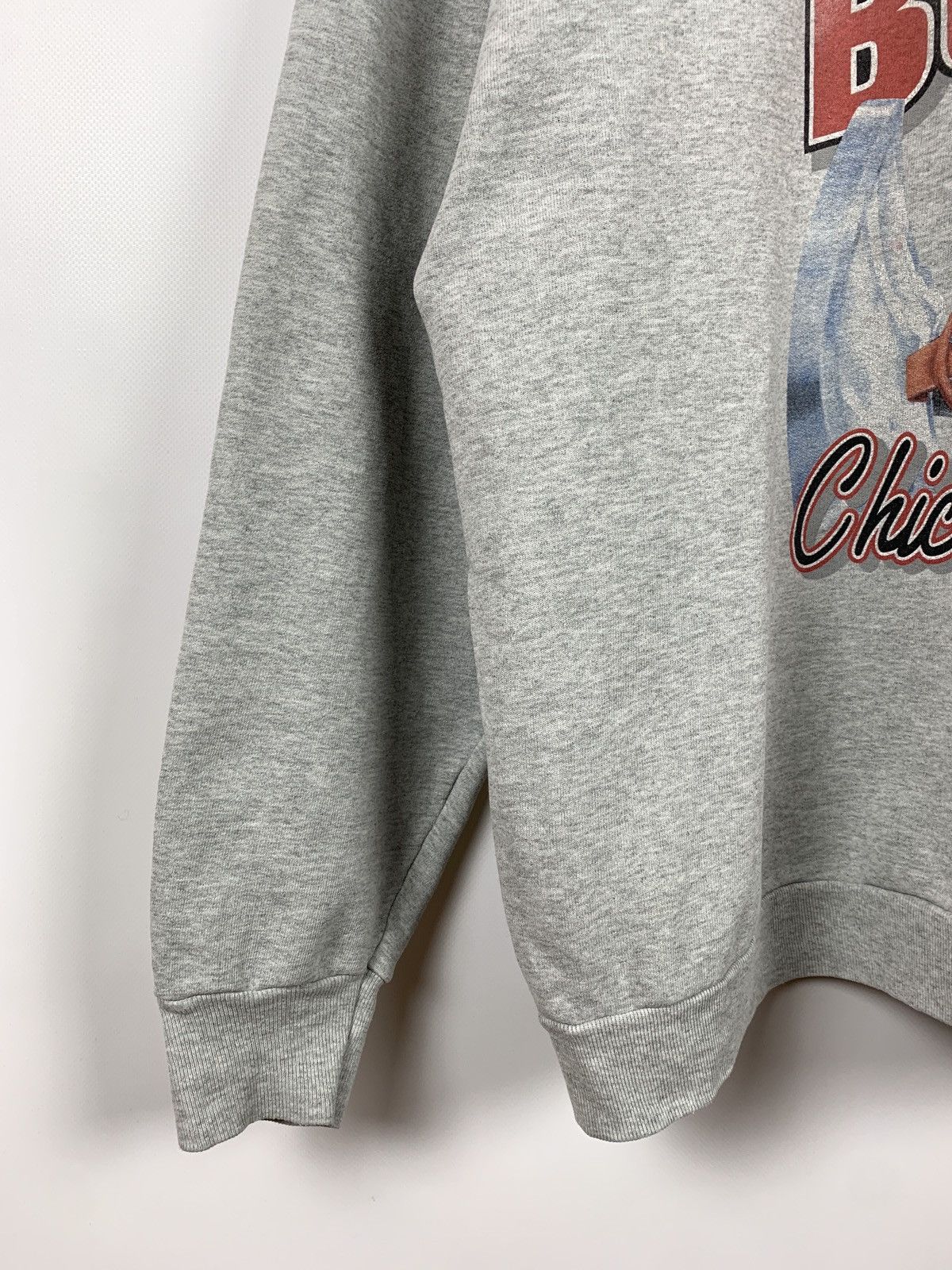 NBA 90s Vintage Chicago Bulls NBA Sweatshirt Size US XL / EU 56 / 4 - 8 Thumbnail