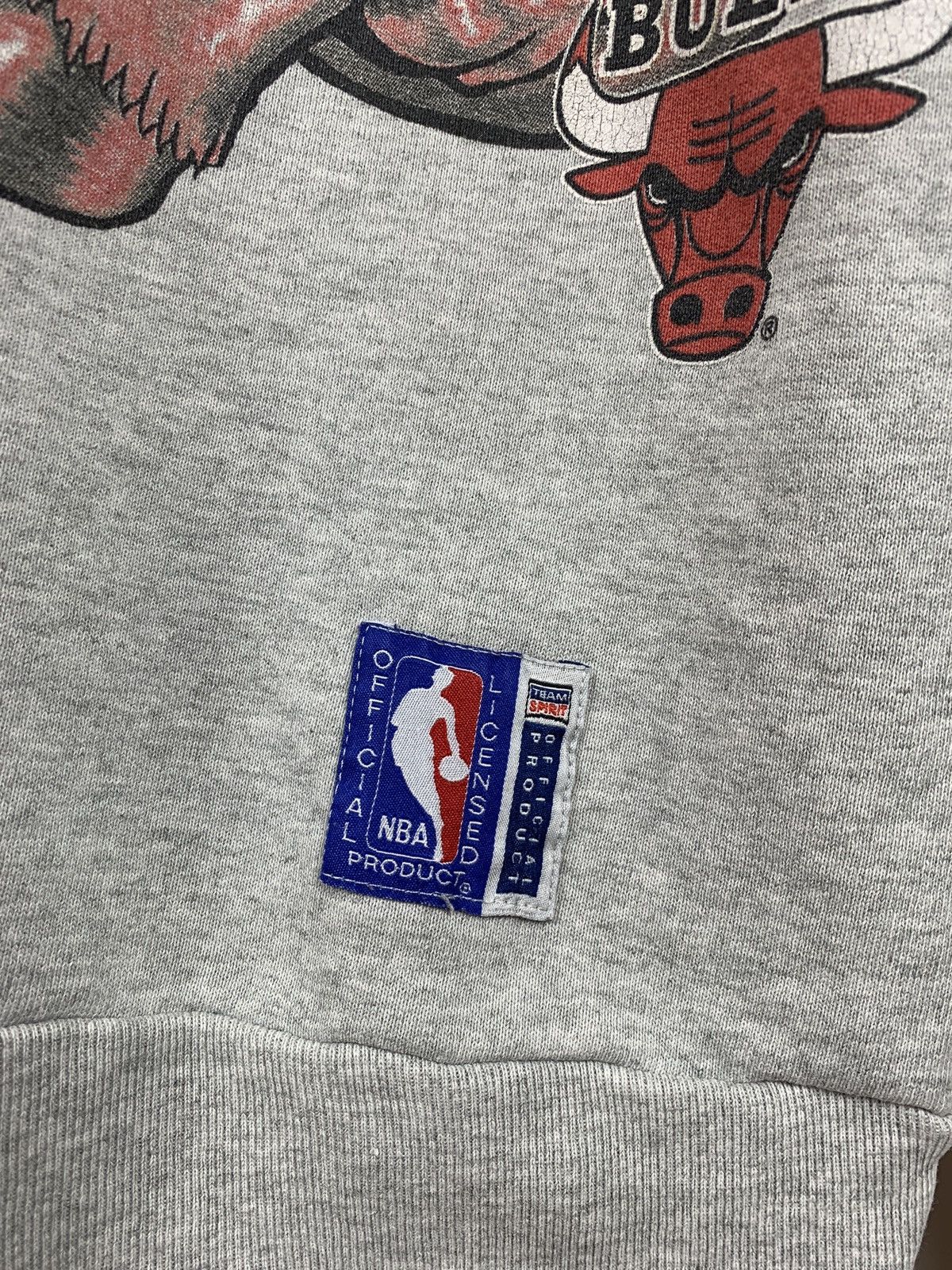 NBA 90s Vintage Chicago Bulls NBA Sweatshirt Size US XL / EU 56 / 4 - 10 Thumbnail