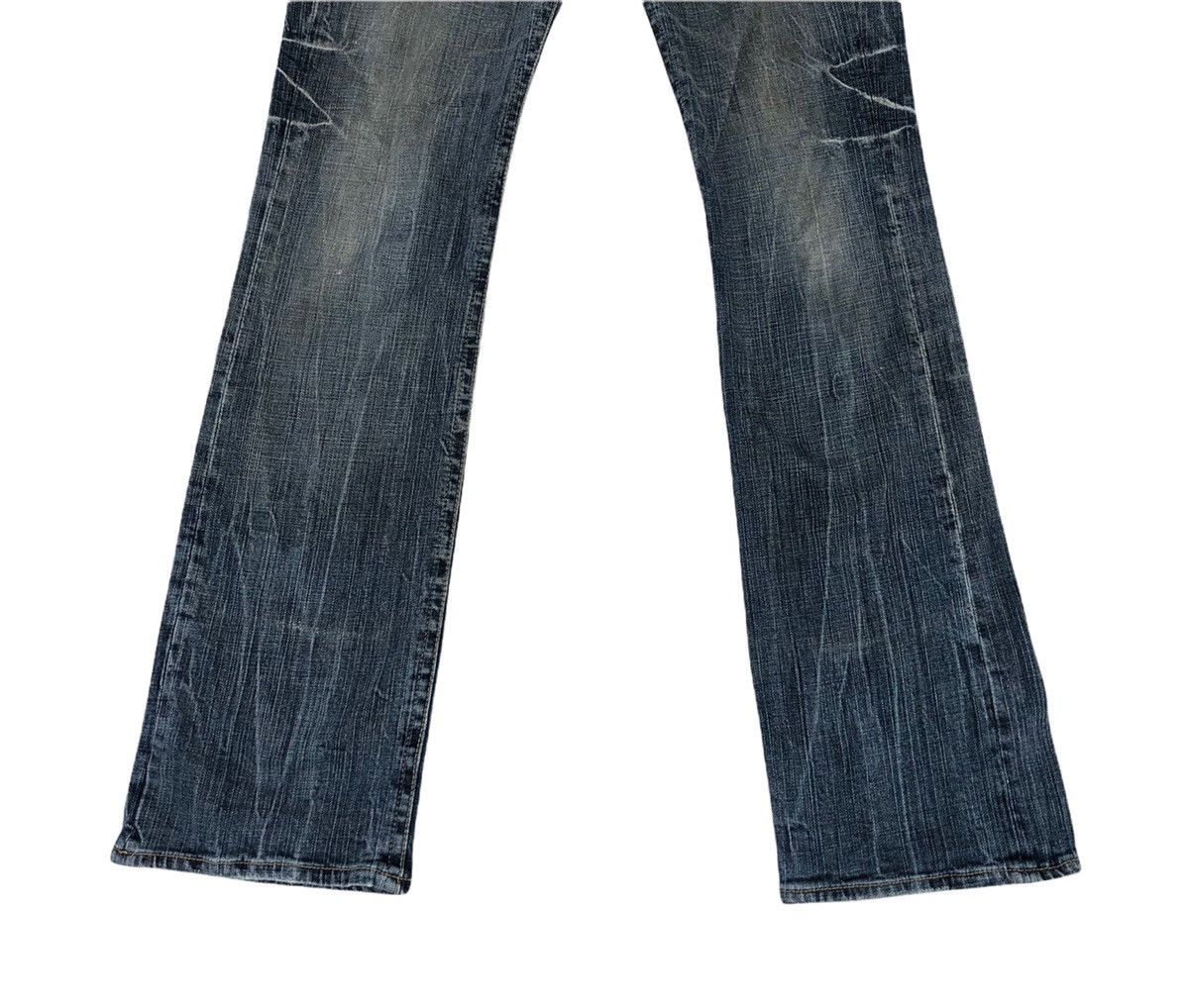 Japanese Brand Japanese Distressed Flare Jeans Size US 30 / EU 46 - 4 Thumbnail