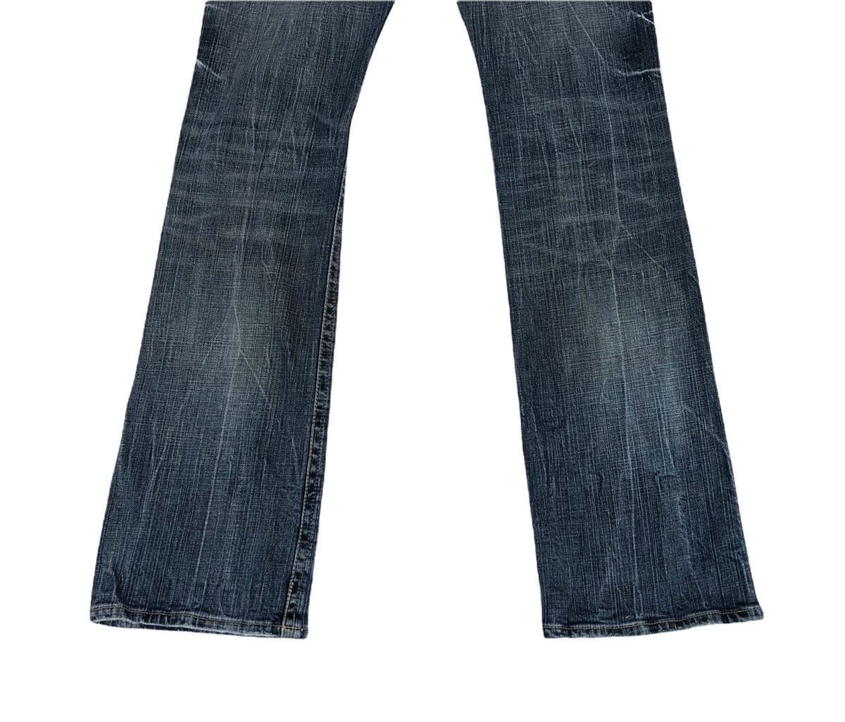 Japanese Brand Japanese Distressed Flare Jeans Size US 30 / EU 46 - 5 Thumbnail