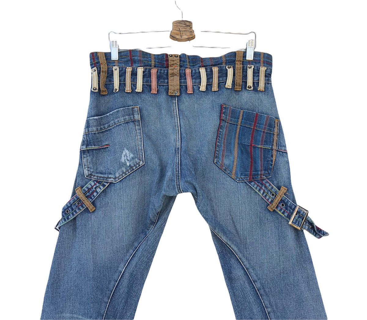 Japanese Brand 🔥🔥Double waist🔥 Japanese Breathmint Jeans Size US 34 / EU 50 - 4 Thumbnail