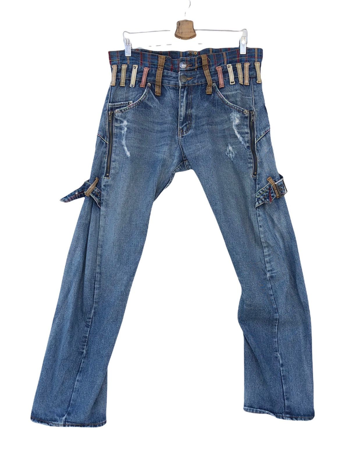 Japanese Brand 🔥🔥Double waist🔥 Japanese Breathmint Jeans Size US 34 / EU 50 - 1 Thumbnail