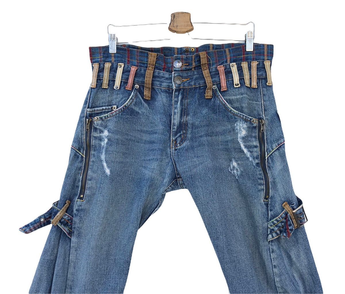 Japanese Brand 🔥🔥Double waist🔥 Japanese Breathmint Jeans Size US 34 / EU 50 - 3 Thumbnail