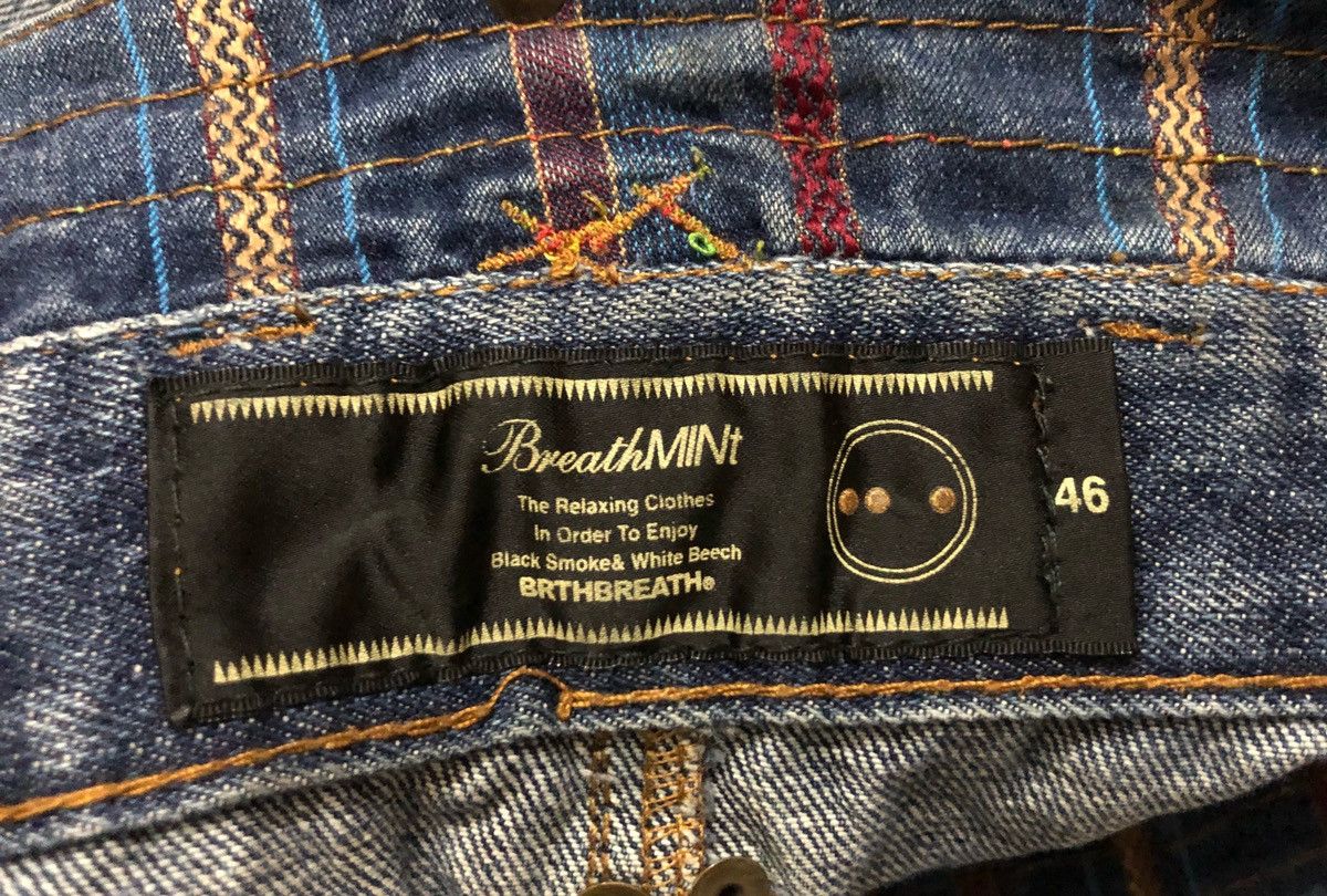 Japanese Brand 🔥🔥Double waist🔥 Japanese Breathmint Jeans Size US 34 / EU 50 - 7 Thumbnail