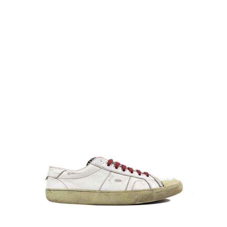 Saint Laurent Paris Saint Laurent SL37 Leather Sneakers Size US 9 / EU 42 - 2 Thumbnail